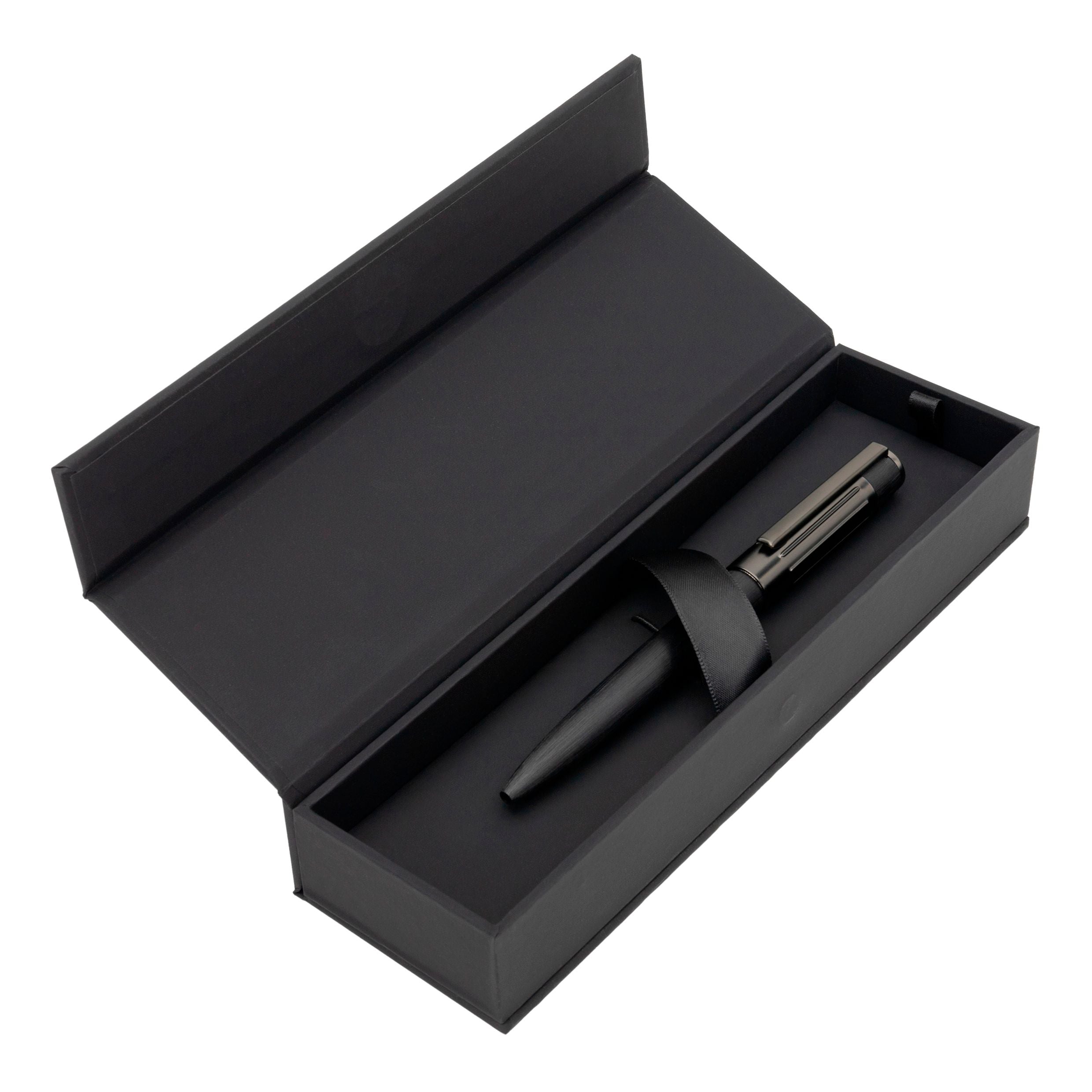 HUGO BOSS Ballpoint pen Gear Ribs Black | HSV3064A