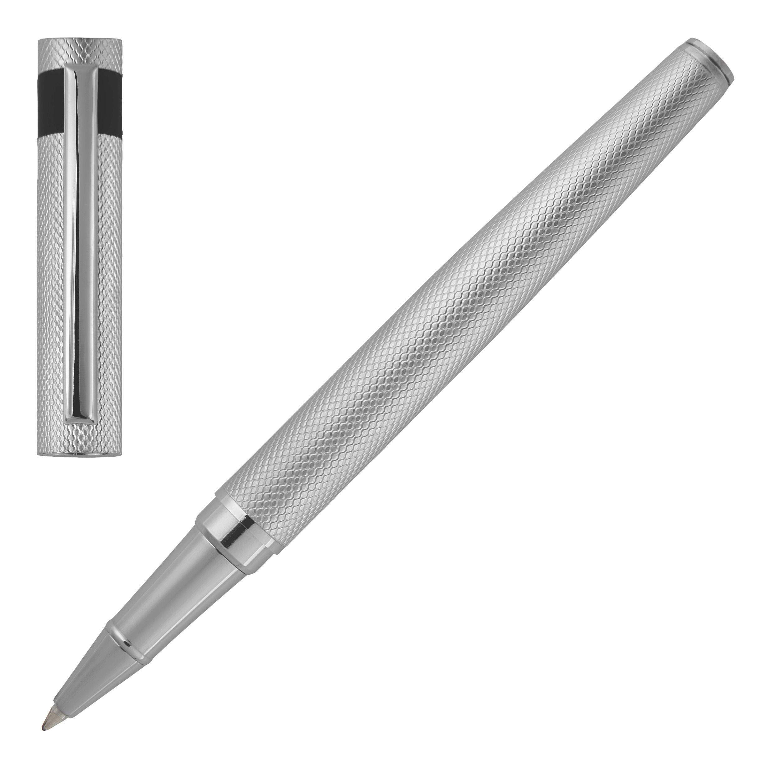 HUGO BOSS HSW3675B-Rollerball pen Loop Diamond Chrome