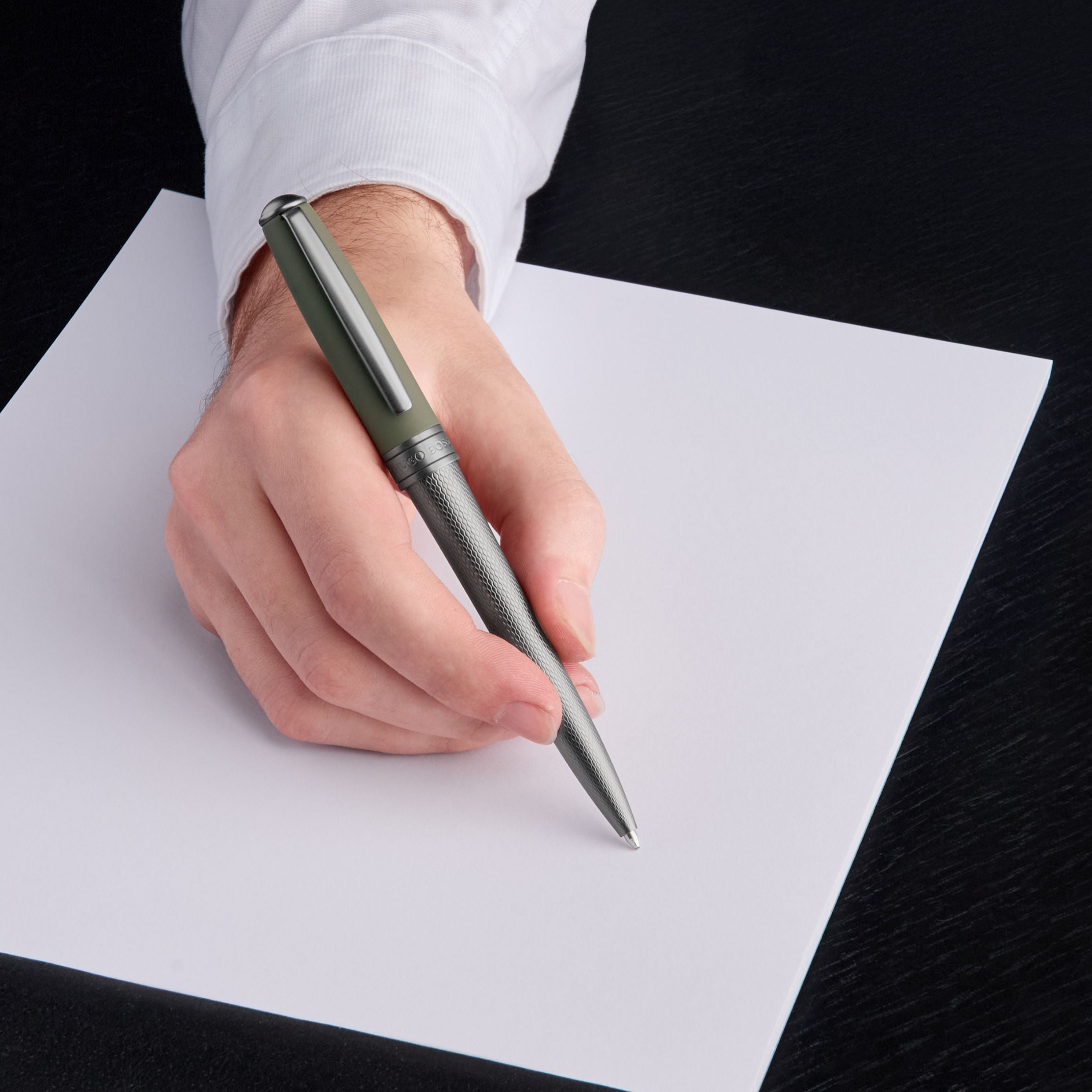 HUGO BOSS Ballpoint Pen Essential Active Green | HSW5544T