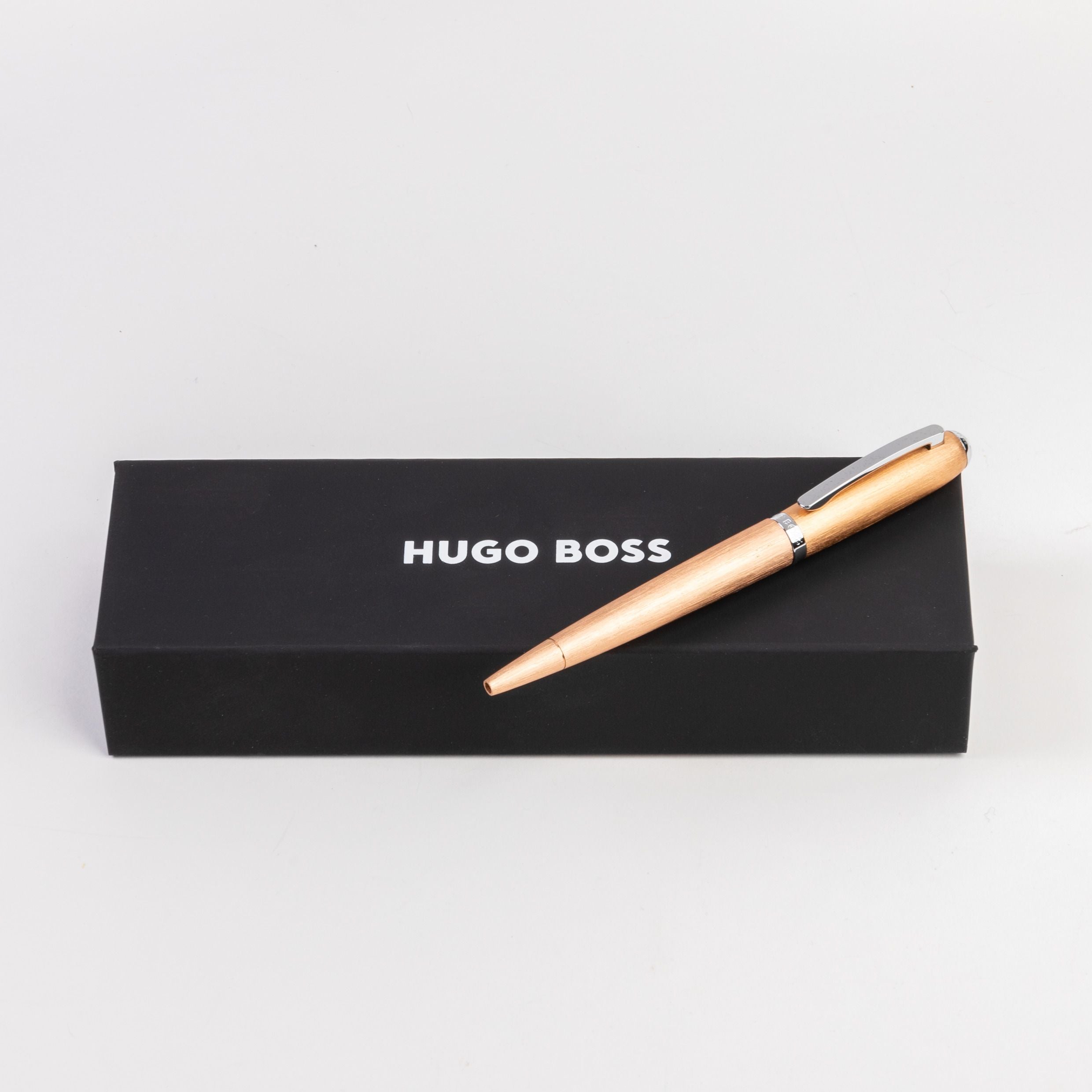 HUGO BOSS HSY2434E-Ballpoint pen Contour Brushed Champagne