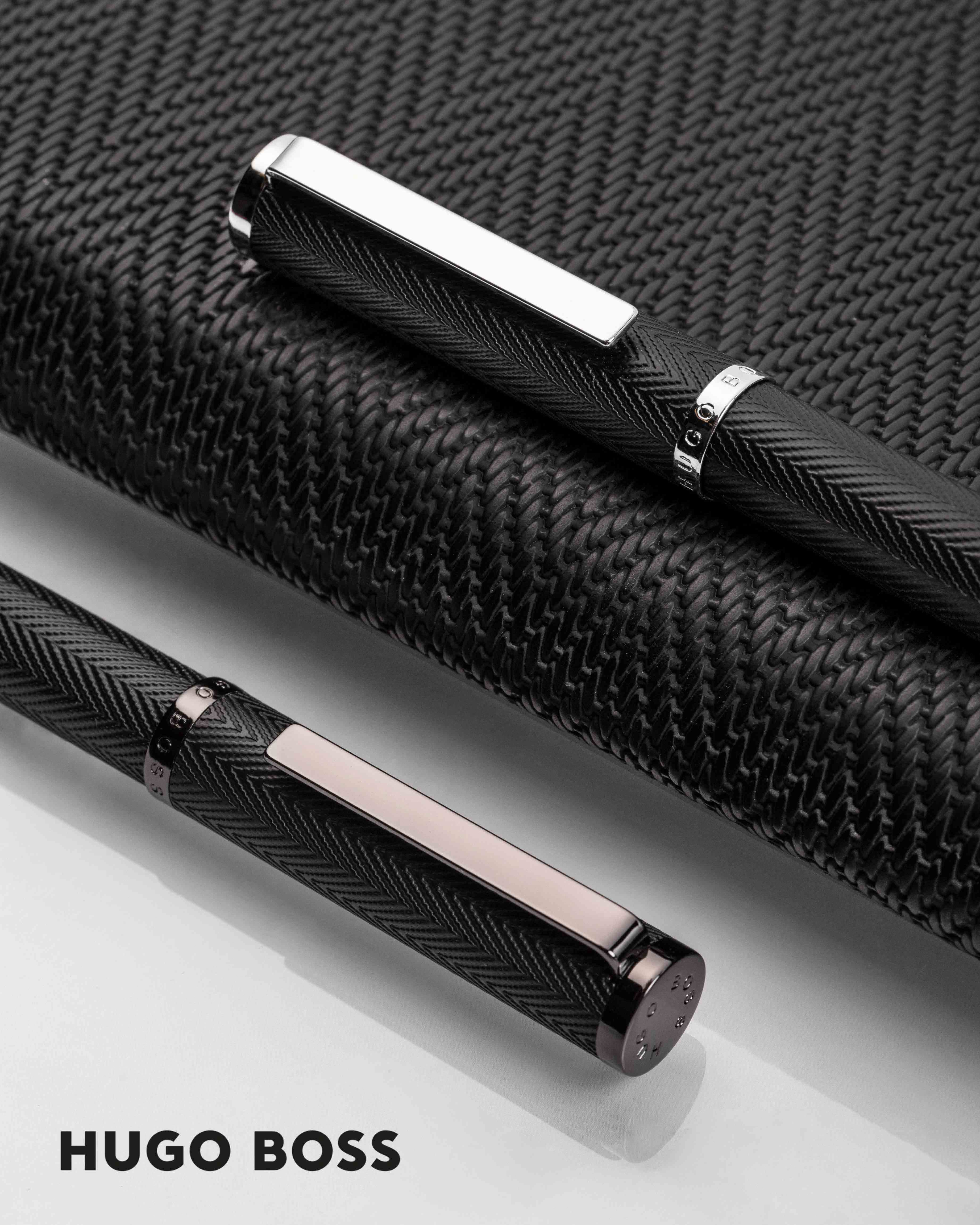 HUGO BOSS HSI1064D-Ballpoint pen Formation Herringbone Gun