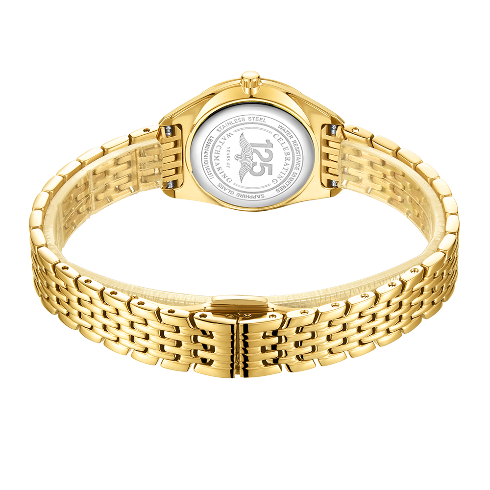 Rotary Women's Ultra Slim Gold PVD Watch | LB08013/01