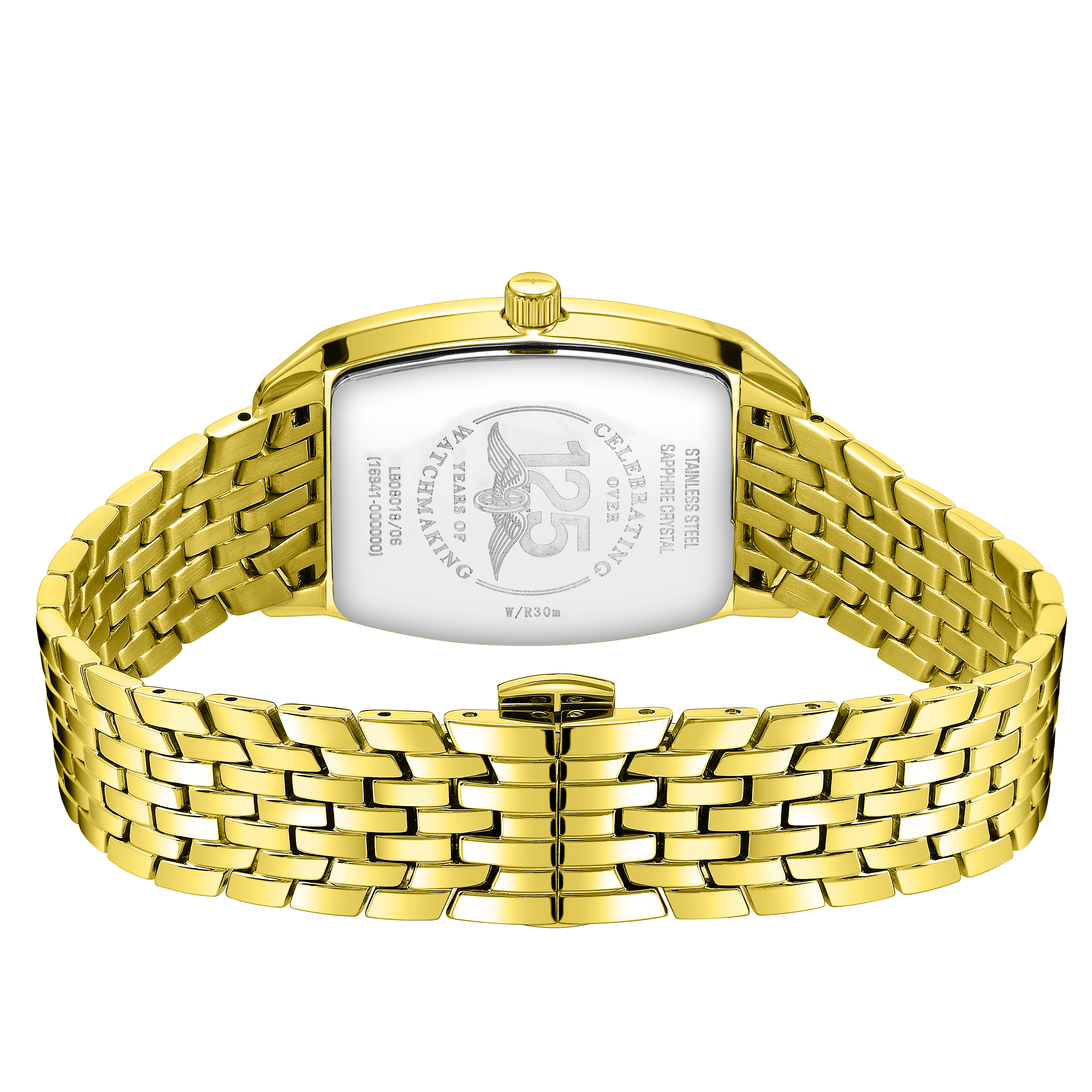 Rotary Ultra Slim Tonneau Watch | LB08018/06