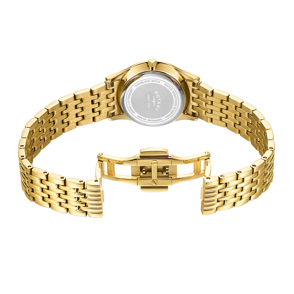 Rotary Ultra Slim Silver Dial and Silver Steel Bracelet 27mm Unisex Watch | LB08303/01