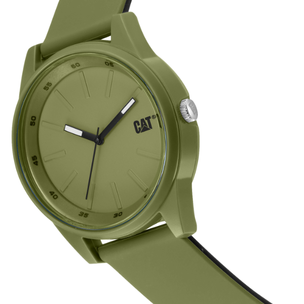 CAT Insignia 1.2 Green Case Sport Unisex Watch | LJ.131.23.323