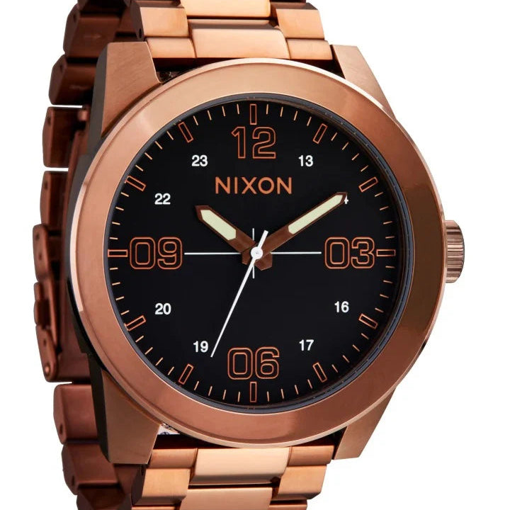 NIXON Corporal Black Dial Men’s Watch | A3465253-00