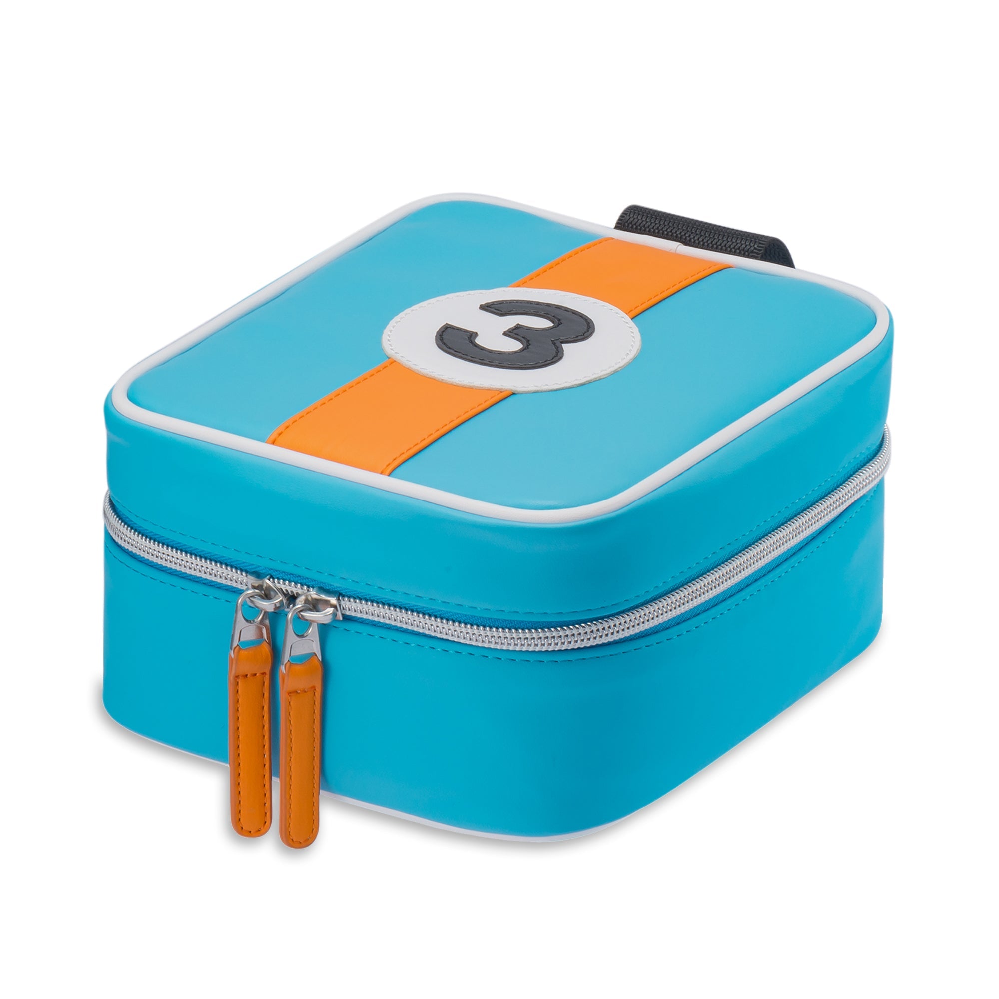 Sidecar 4-Slot Watch Collector Pouch - Gulf Blue