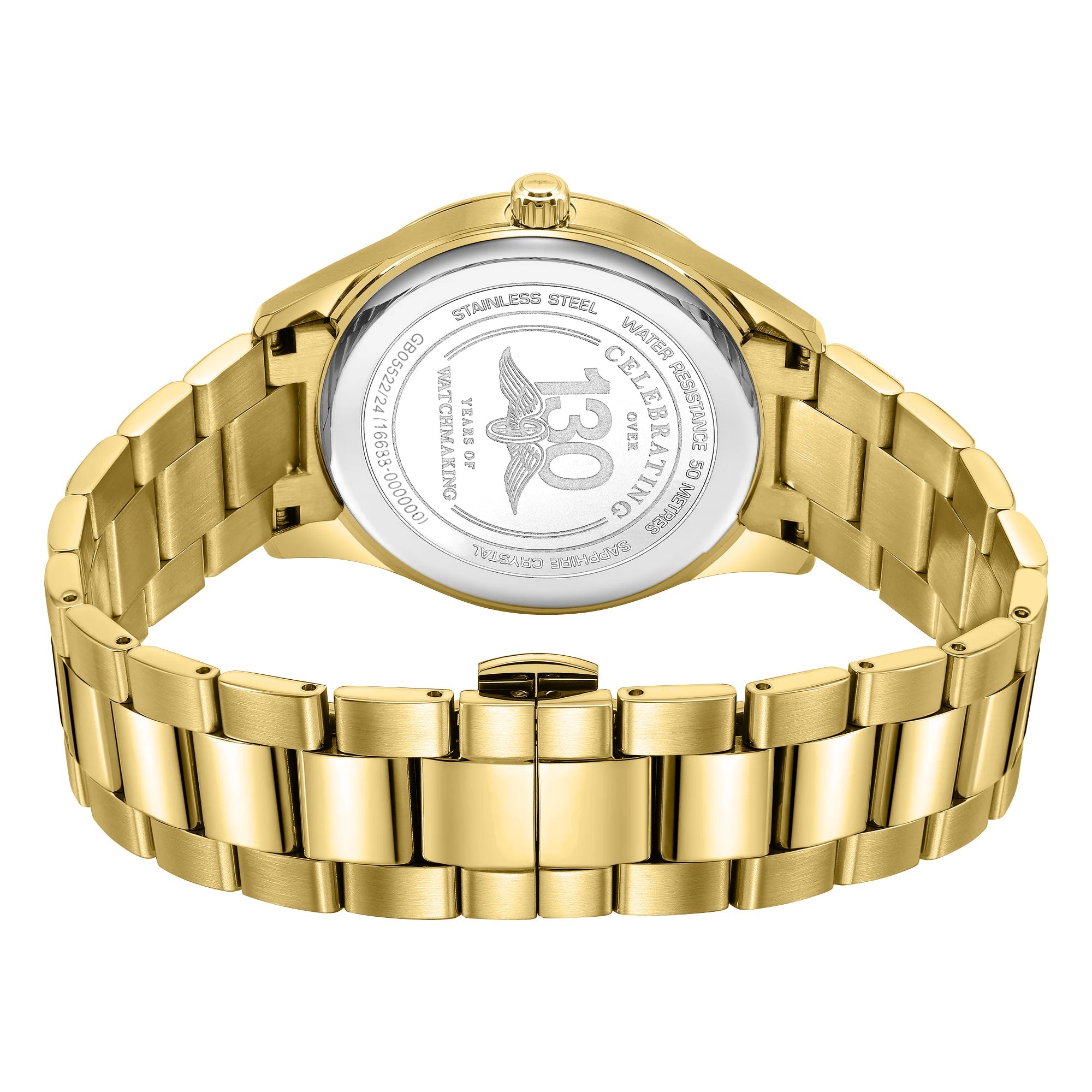 Rotary Men's Heritage Gold PVD Watch | RGB05522/24