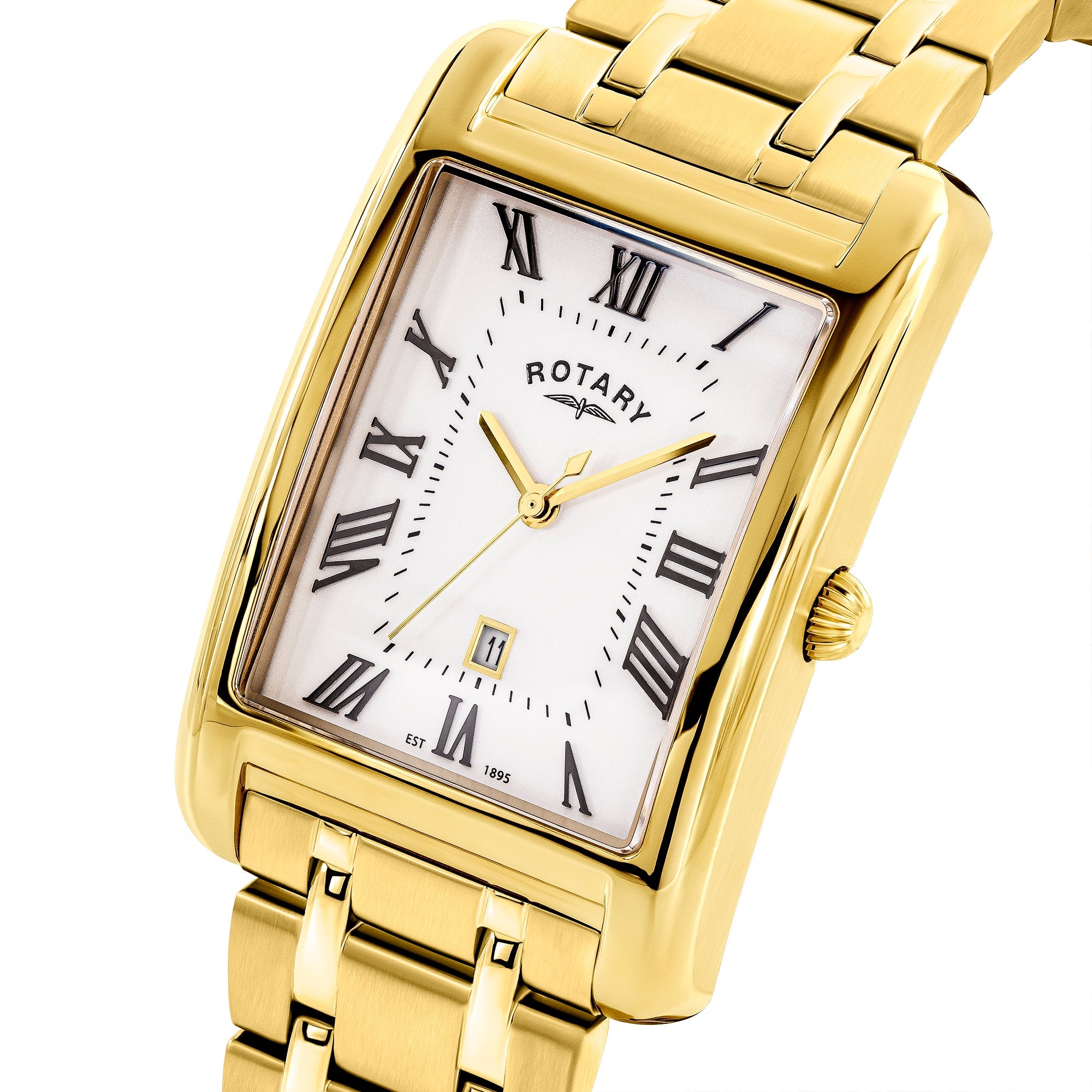 Rotary Men's Heritage Astoria Gold PVD Watch | RGB05753/01