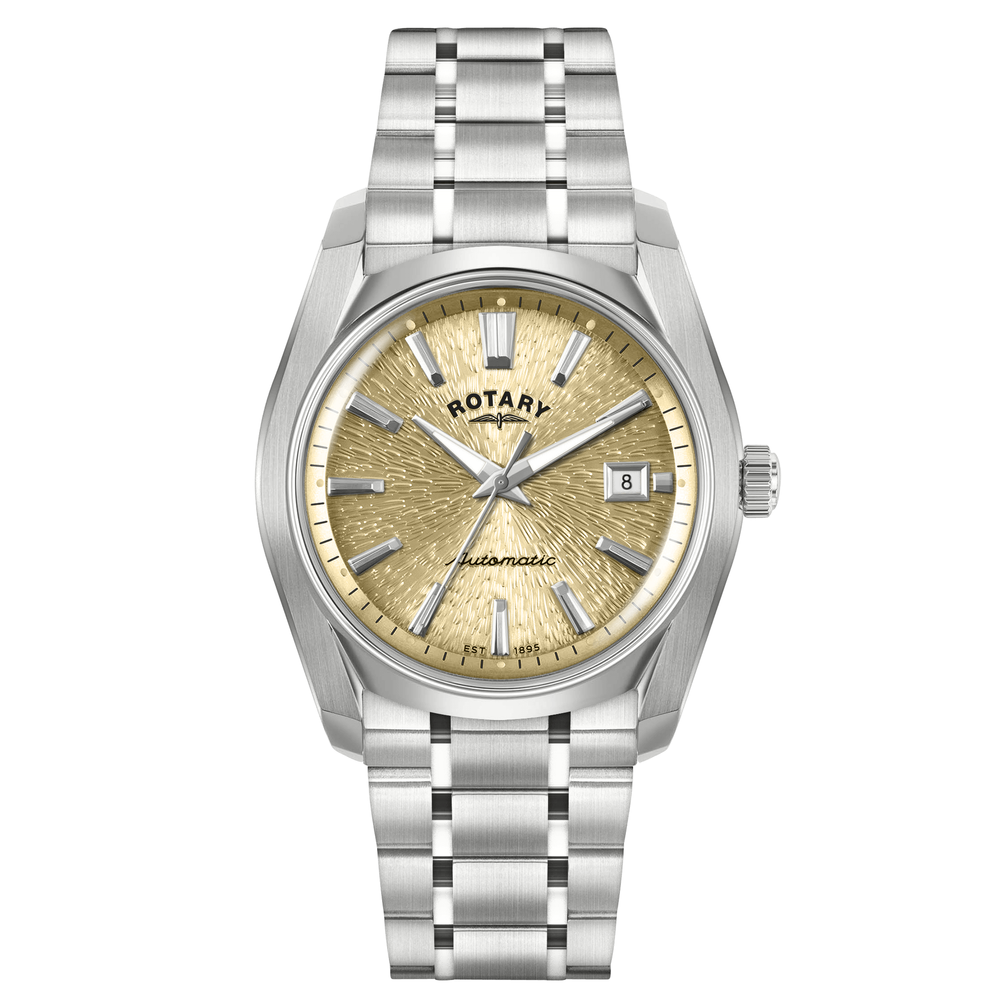 Rotary Men's Lumen Automatic Steel Watch | RGB10011/03