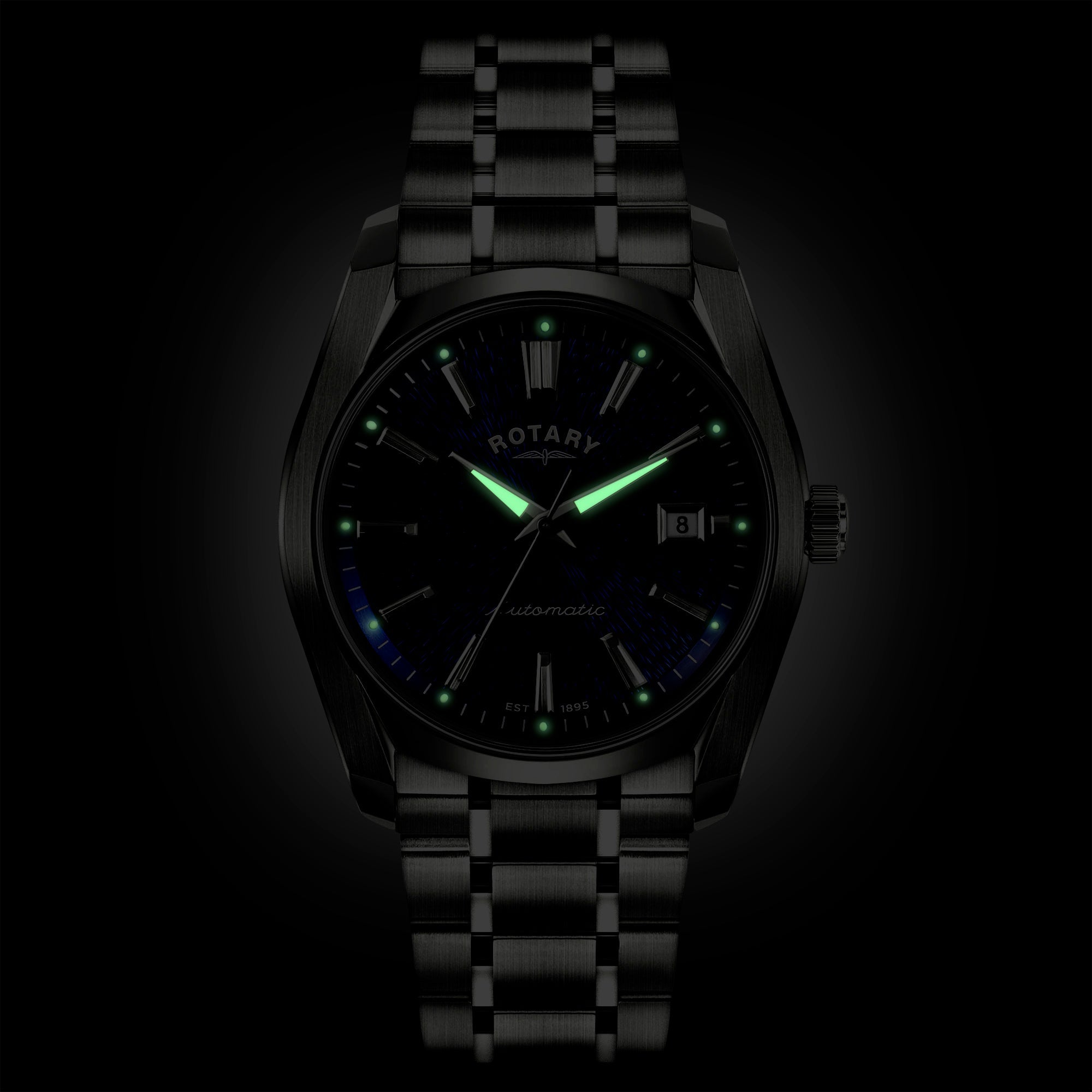Rotary Men's Lumen Automatic Steel Watch | RGB10011/05