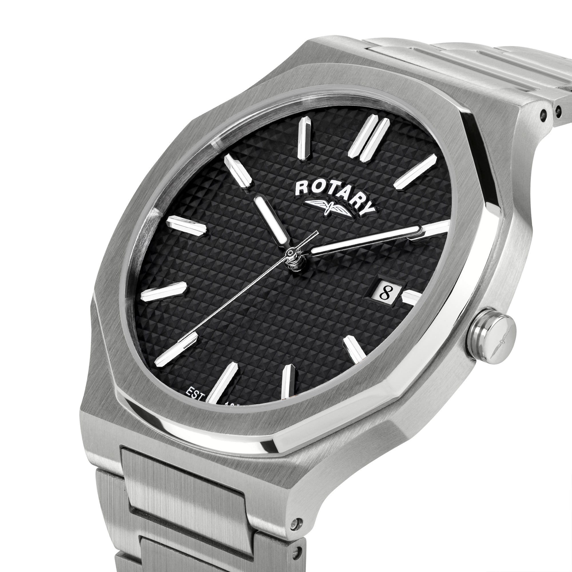 Rotary Men's Heritage Slim Steel Watch | RGB10019/04