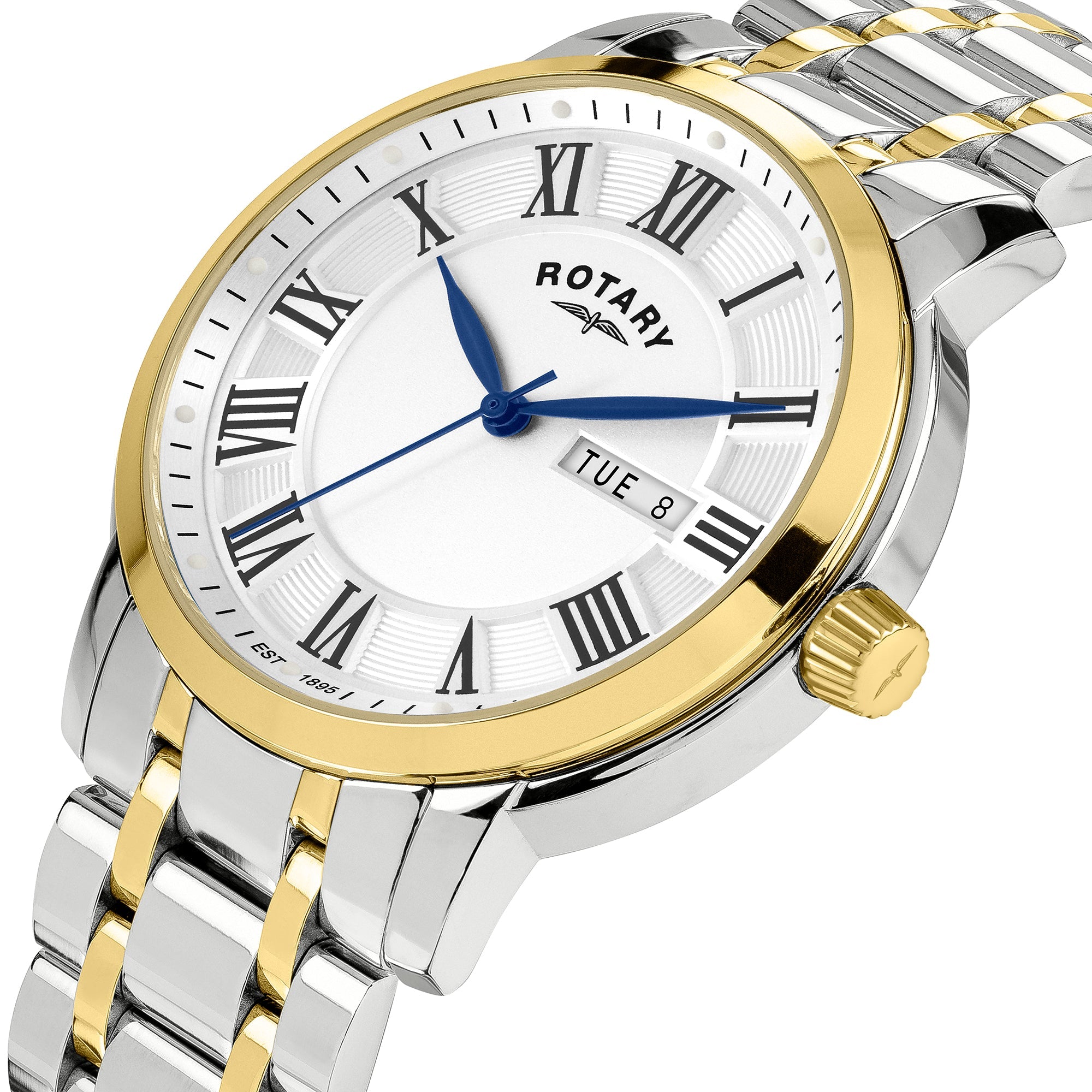 Rotary Men's Heritage Two Tone Steel Watch | RGB10021/70
