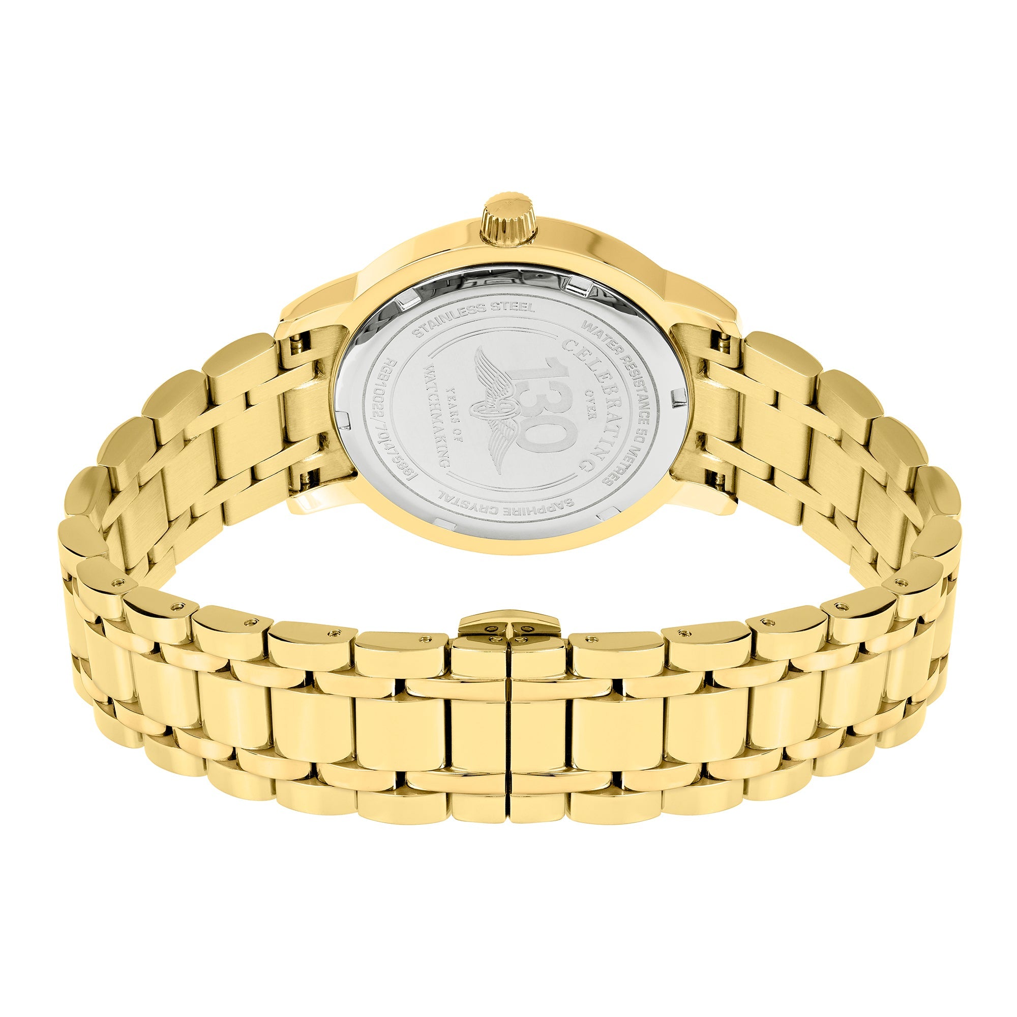 Rotary Men's Heritage Gold PVD Watch | RGB10022/70