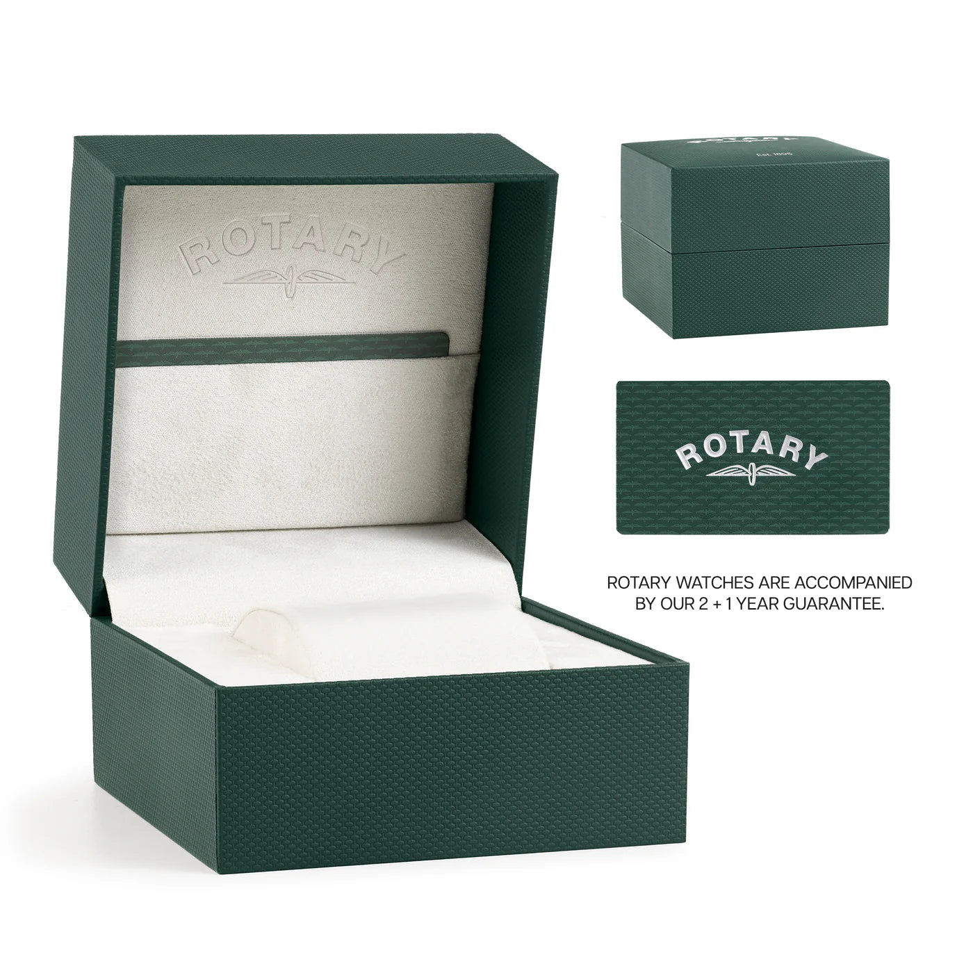Rotary Oxford Stainless Steel Dial 40mm Calendar Silver Lume Batons Men's Watch | GB05520/06