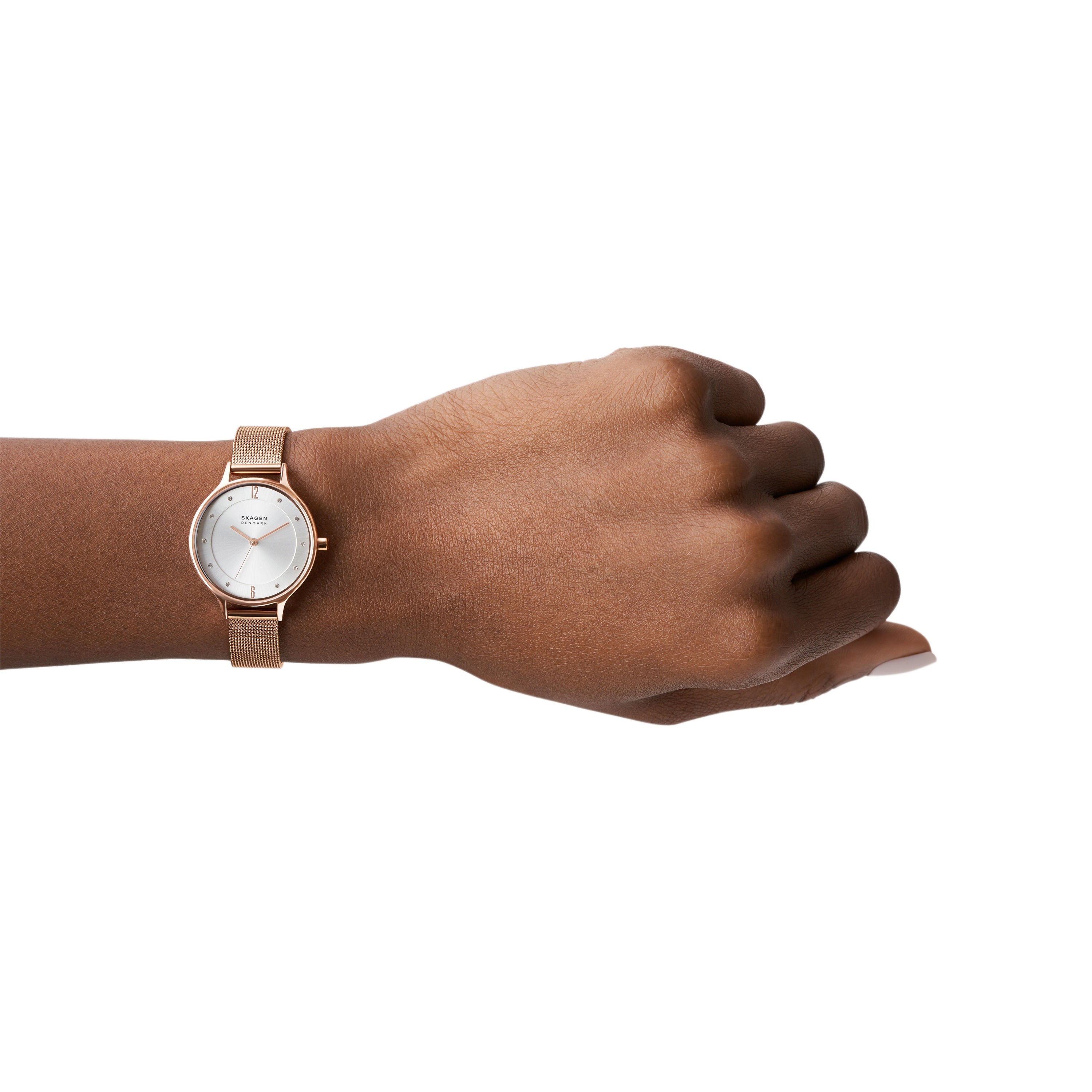 Skagen Anita Rose Gold Women's Watch with White Dial | SKW2151