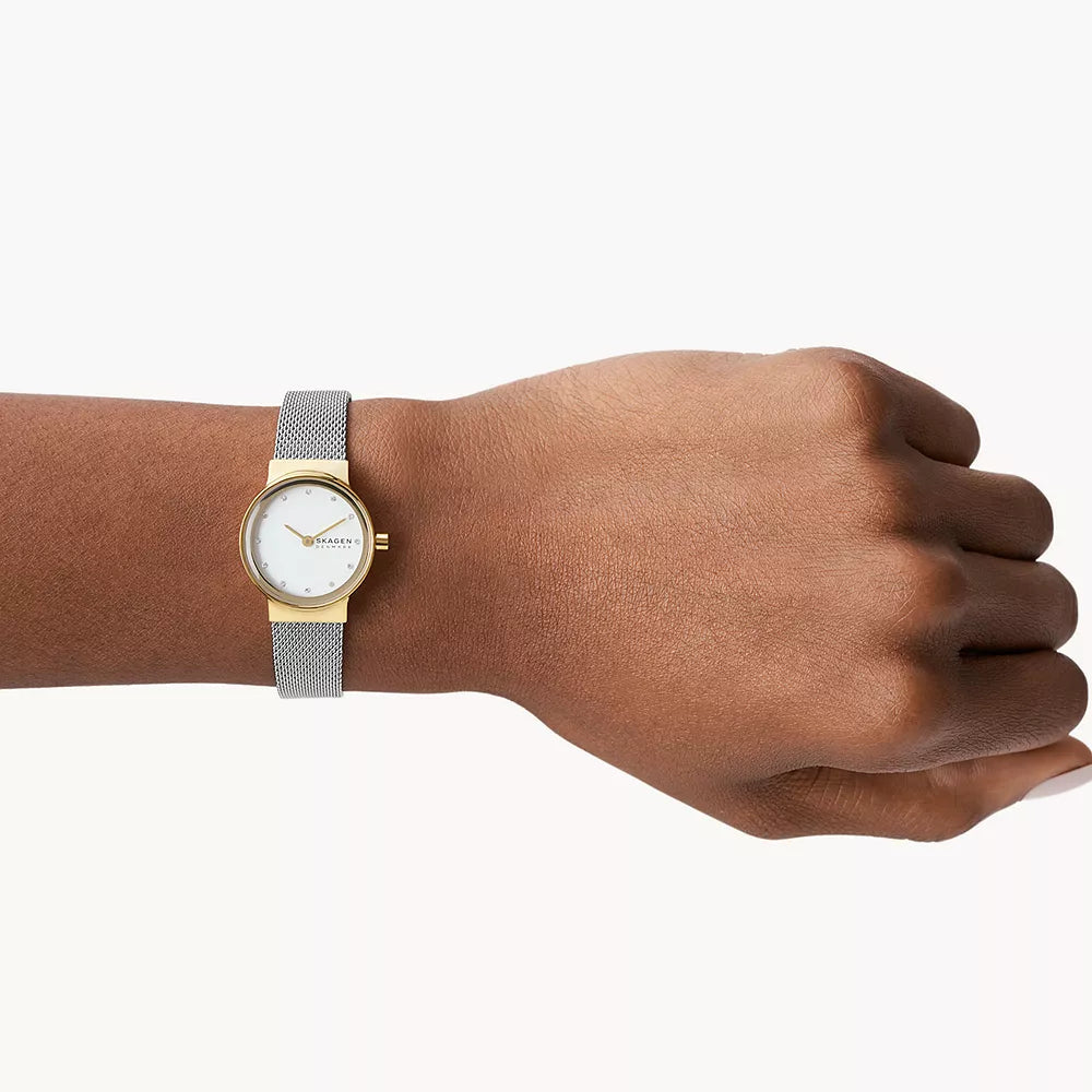 SKAGEN Freja Lille Two-Tone Steel Mesh Women's Watch | SKW2666