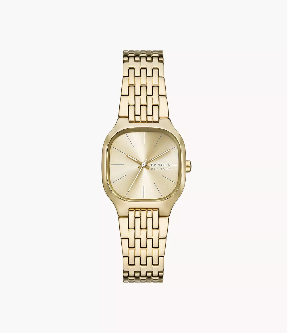 Skagen Mellem Lille Three-Hand Gold Stainless Steel Women's Watch | SKW3162