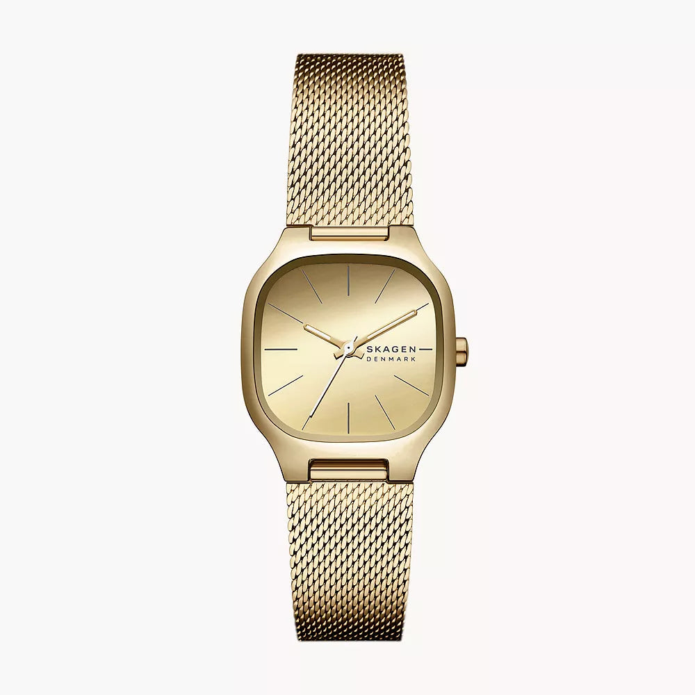 Skagen Mellem Lille Three-Hand Gold Stainless Steel Women's Dress Watch | SKW3164