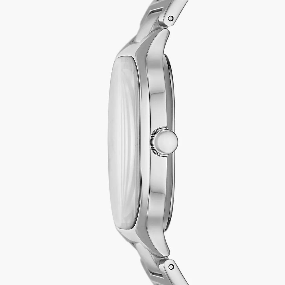 Skagen Mellem Three-Hand Silver Stainless Steel Men's Dress Watch | SKW6934