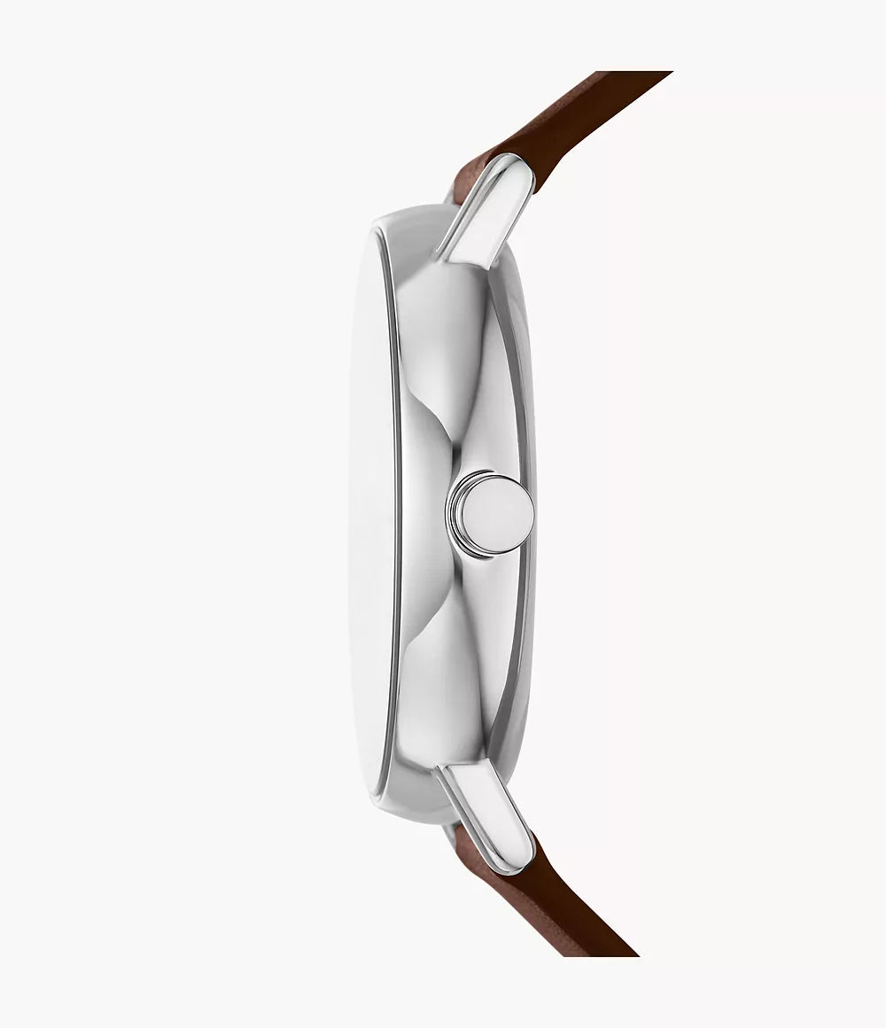 Skagen Asignatur Multifunction Brown Leather Men's Watch | SKW6941