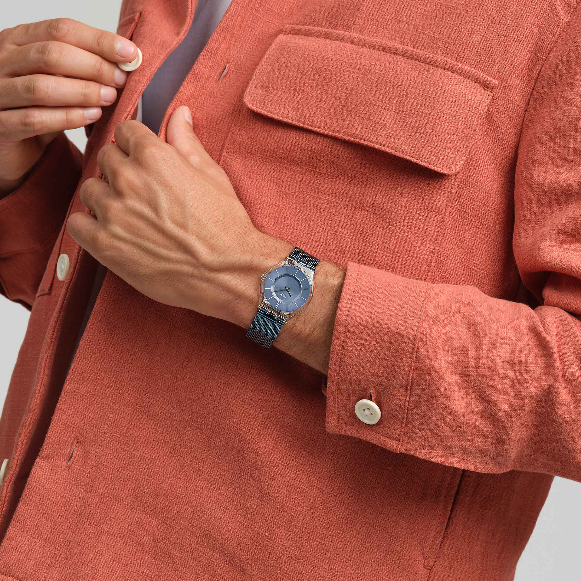 Swatch Skin Cool Skies Unisex Watch | SS08K120M