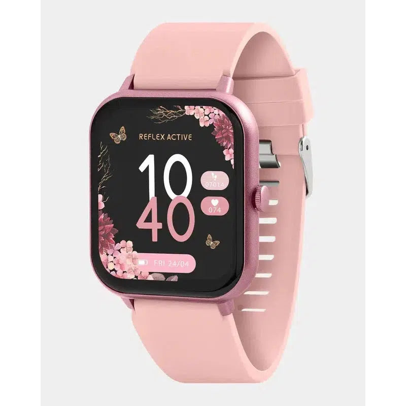 Reflex Active Series 17 Pink Smart Watch & True Wireless Sound Earbud Set | Series 17