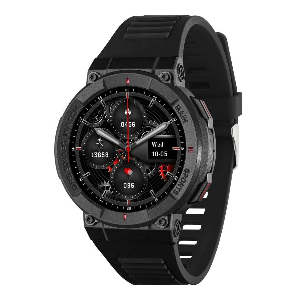 Reflex Active Black Series 43 Black Anadigi Dial Black Strap Unisex Watch | RA43-2214