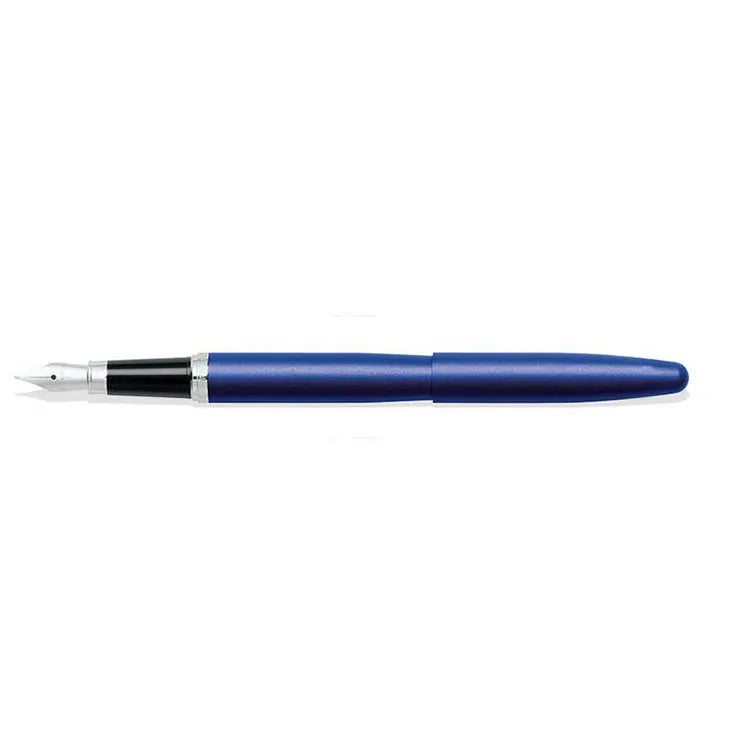 Sheaffer VFM Neon Blue Fountain Pen With Chrome Trims | E0940153