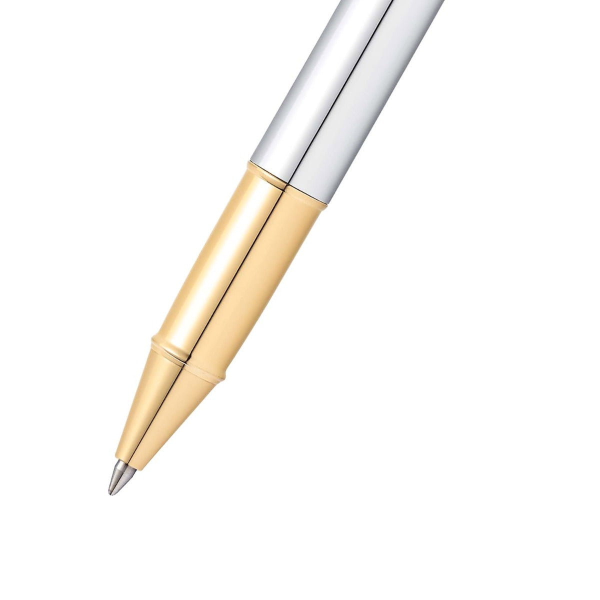 Sheaffer 100 Chrome with Gold Trims Rollerball Pen | E1934051