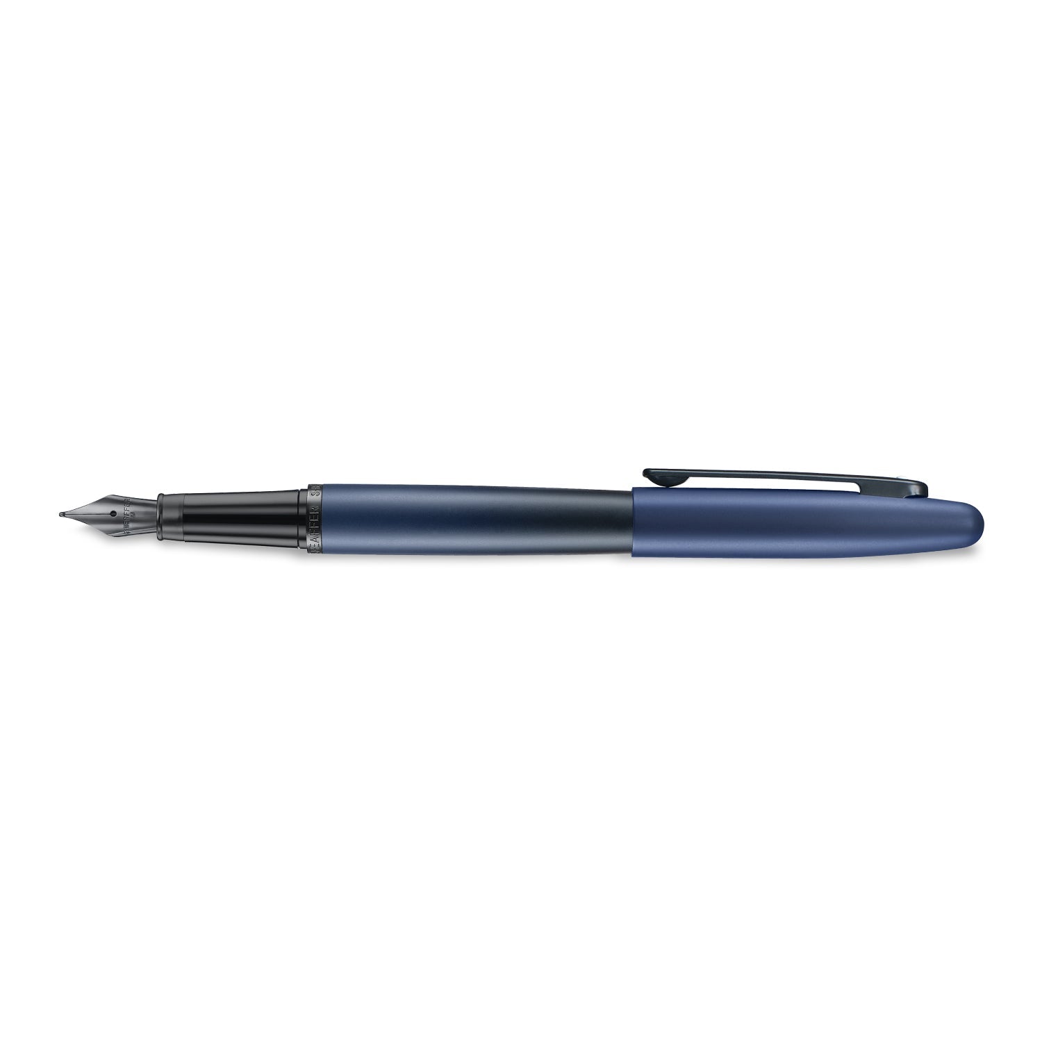 Sheaffer VFM 9429 Matte Blue Fountain Pen with Matte Black Trims | E0942953