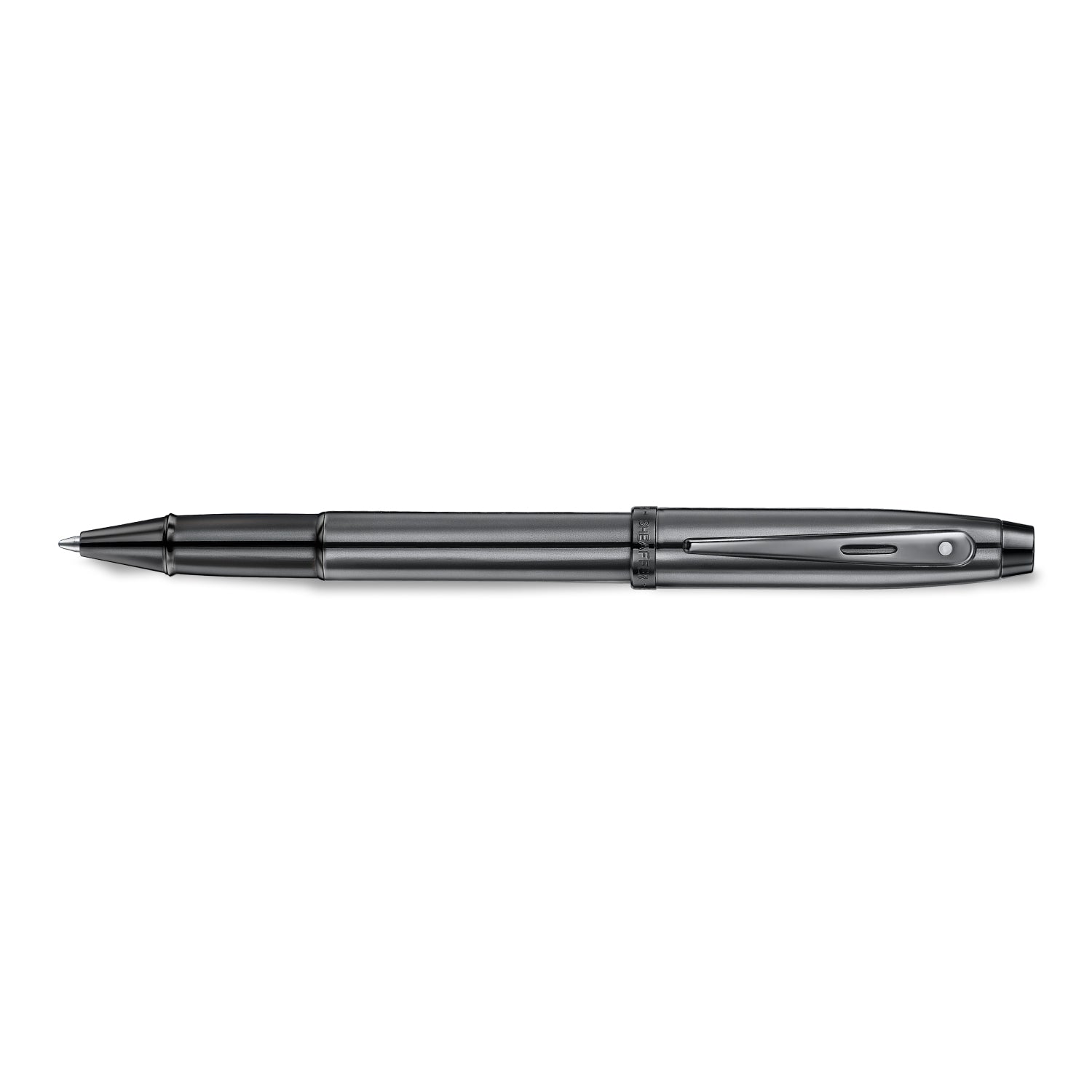 Sheaffer 100 9375 Ionic Gunmetal Grey Rollerball Pen with Shiny PVD Trims | E1937551