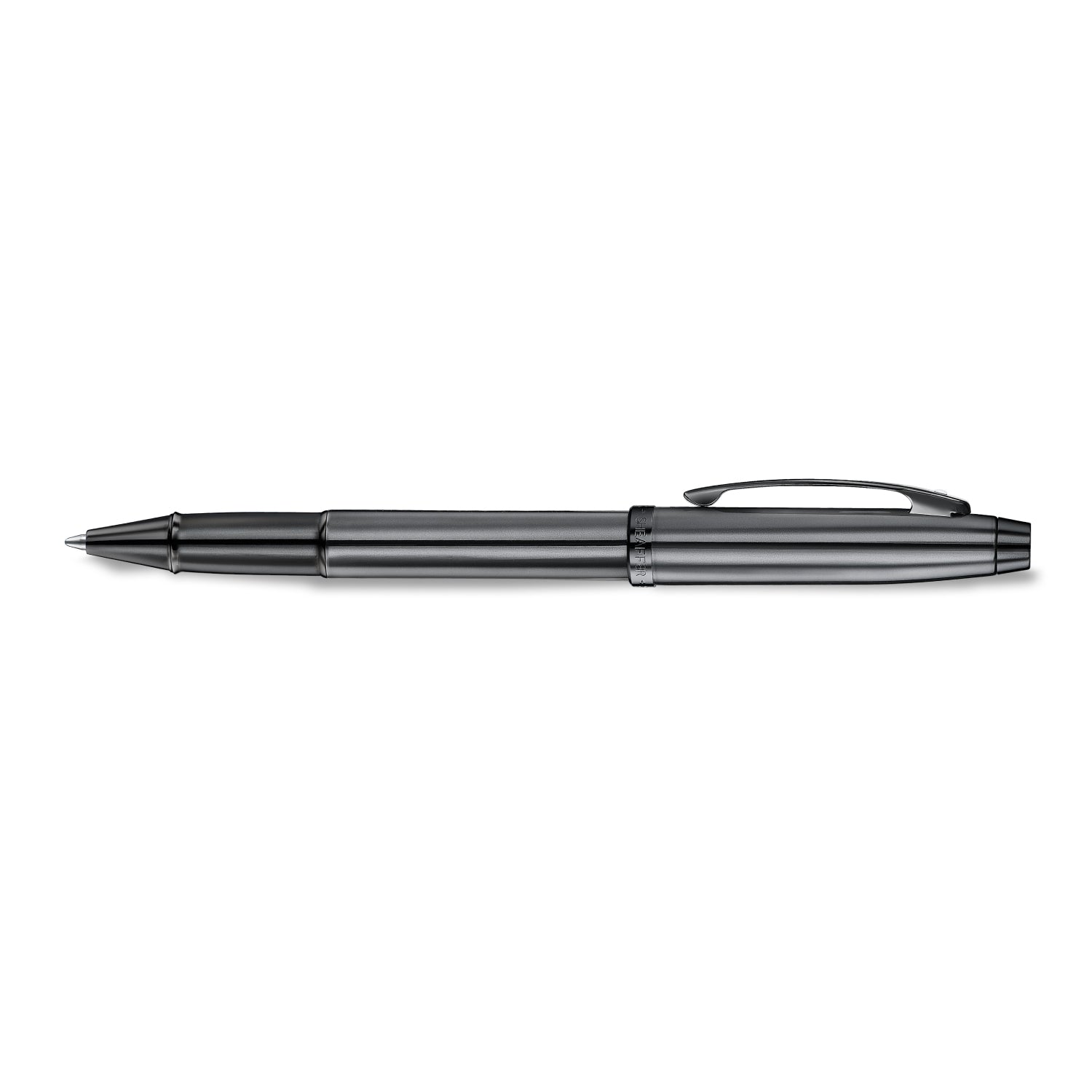 Sheaffer 100 9375 Ionic Gunmetal Grey Rollerball Pen with Shiny PVD Trims | E1937551