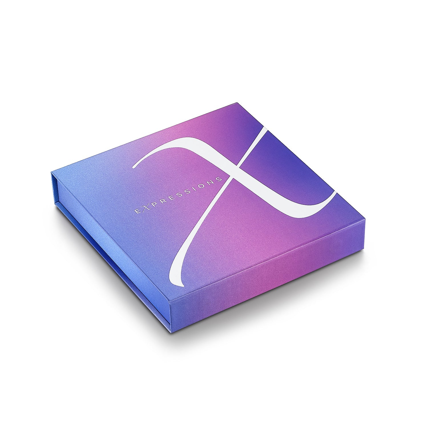 Sheaffer Expressions 100 9376 Blue and Pink Pearlised Gradient Ballpoint Pen with Chrome-plated Trims and Small Notebook Gift Set | G2937651-4