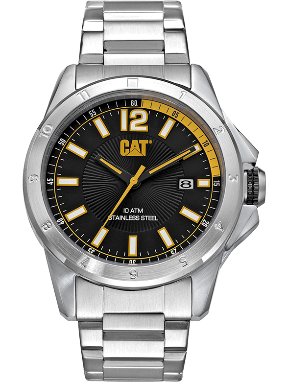 CAT Stainless Steel Big Twist 24 Men's Watch | YW.141.11.137