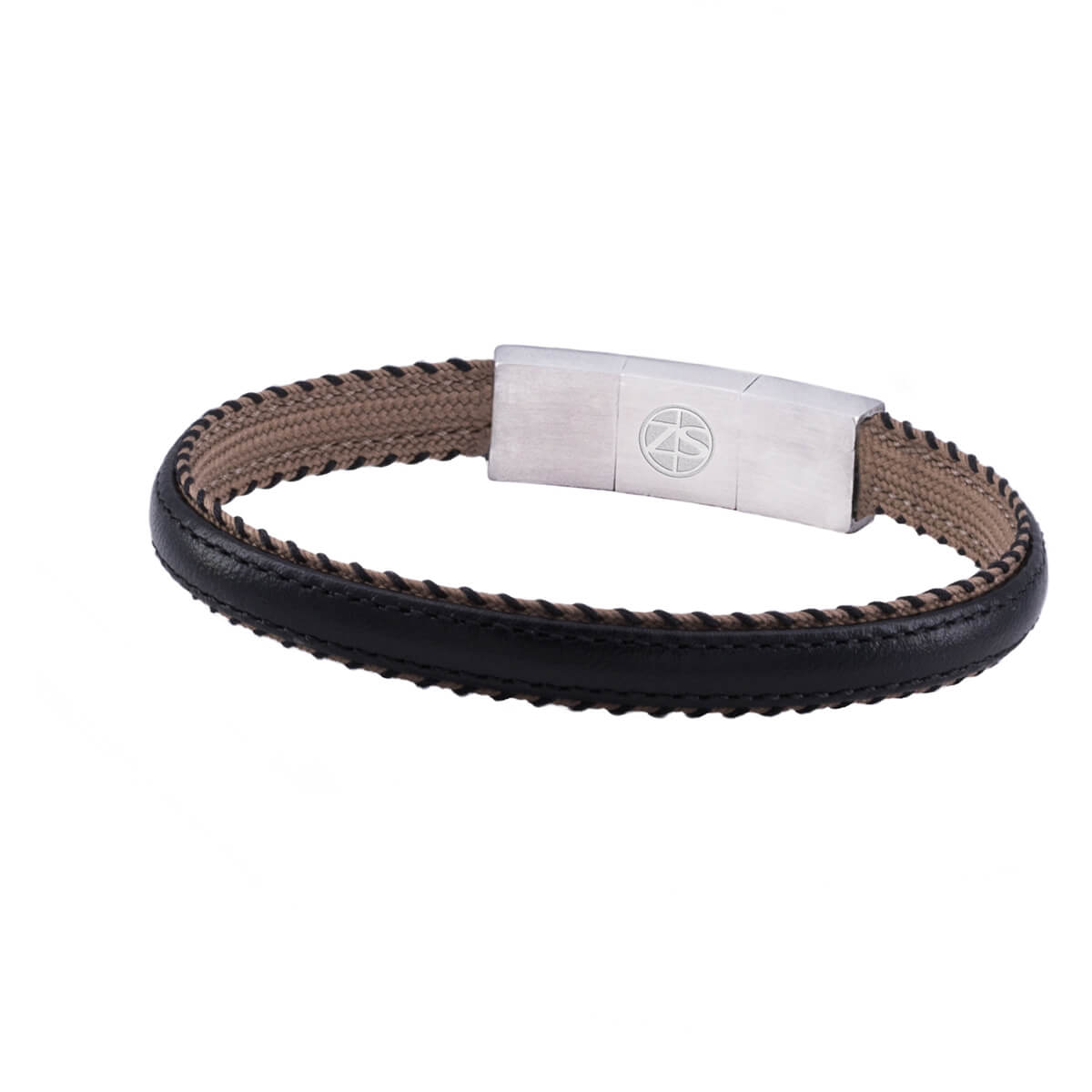 ZEADES CATAMARAN Black Ebony Brown Bracelet | ZMB02645