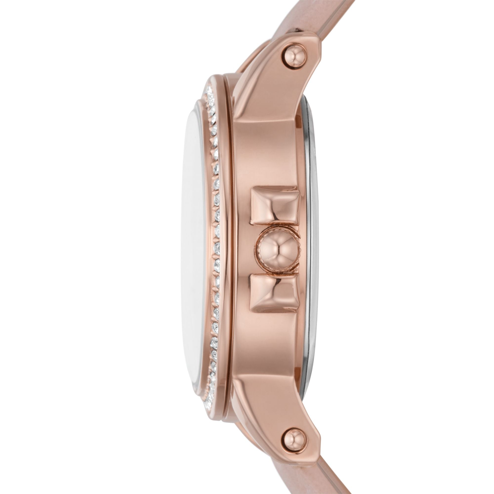 Relic Matilda Rose Gold Dial and Leather 29mm Women's Watch | ZR34647