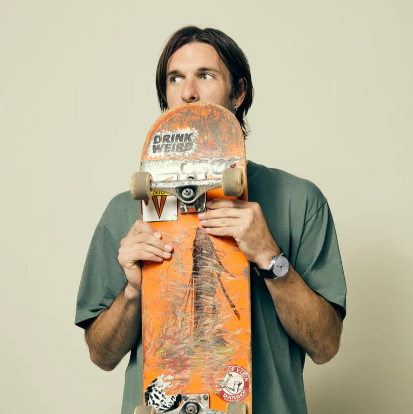 NIXON Silver Dial Black Leather Strap Unisex Watch | A1055269-00