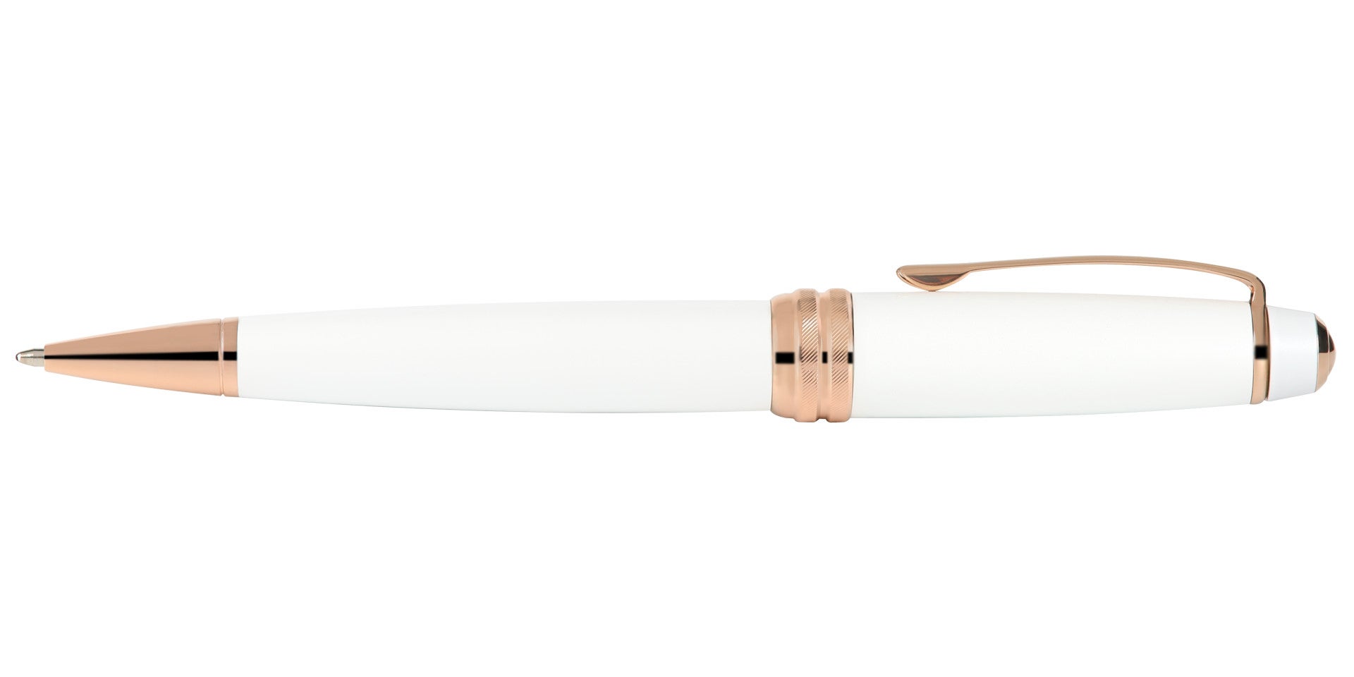CROSS Bailey Pearlescent White Lacquer Ballpoint Pen | AT0452-22