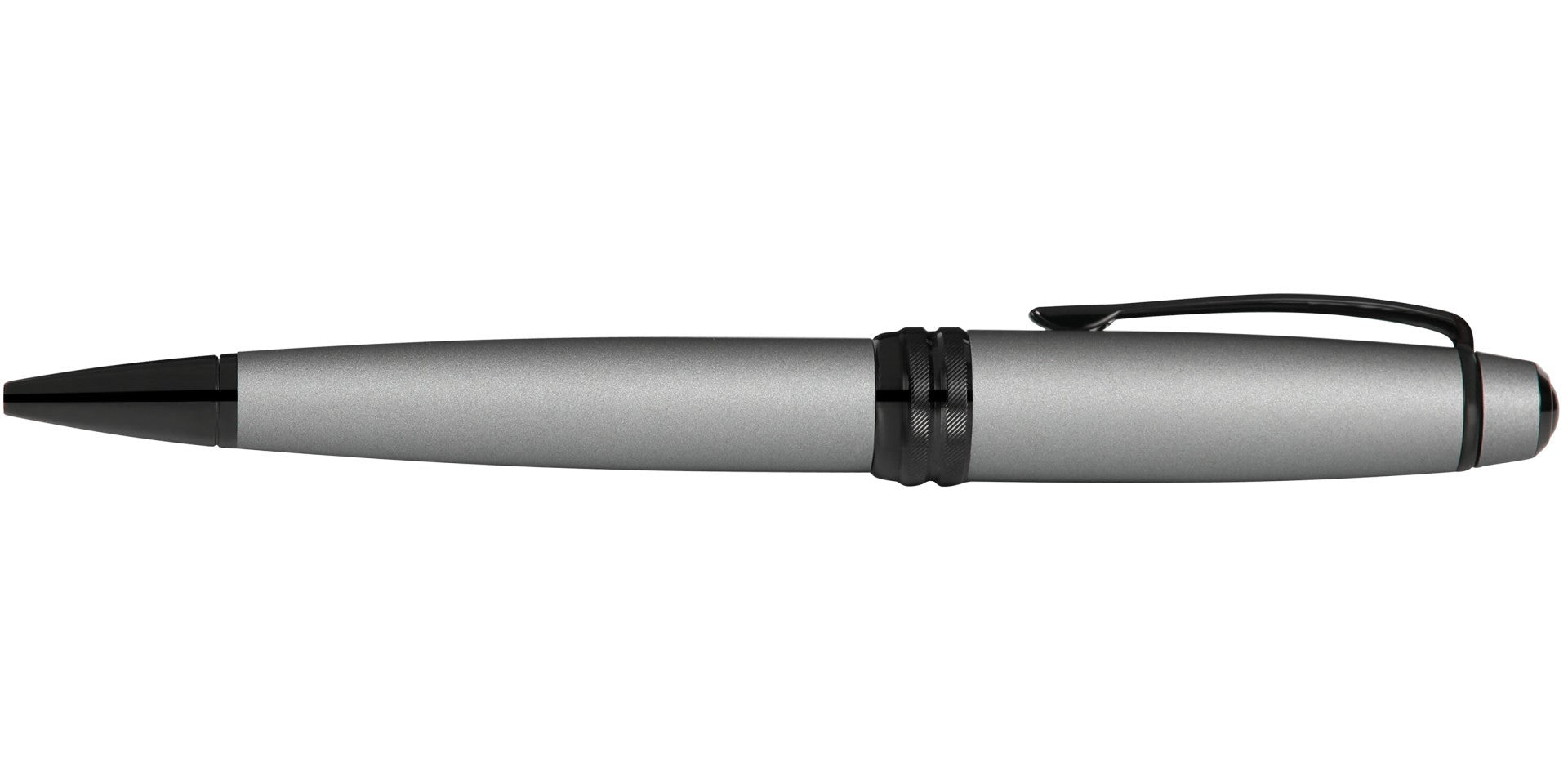 CROSS Bailey Matte Gray Lacquer Ballpoint Pen | AT0452-20