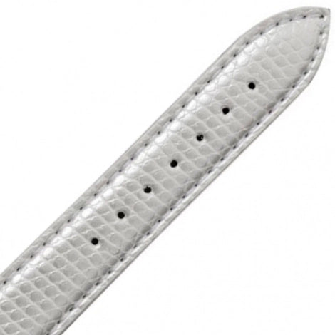 Herbelin Antares White Textured Leather for Women's Watch | BRAC17048P19