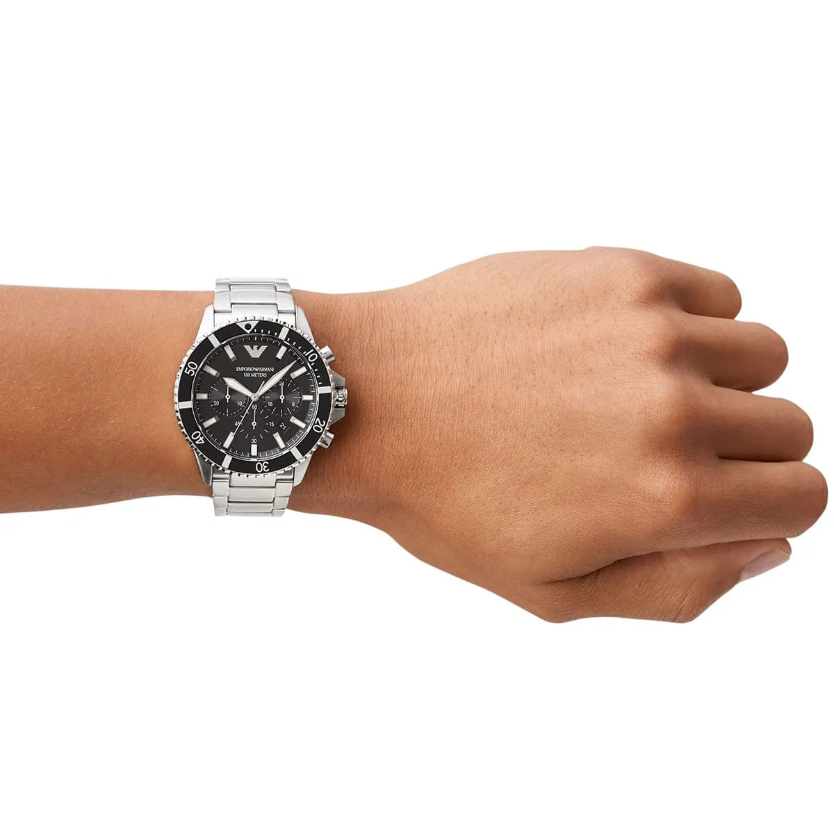 Emporio Armani Chronograph Stainless Steel Men's Watch | AR11360