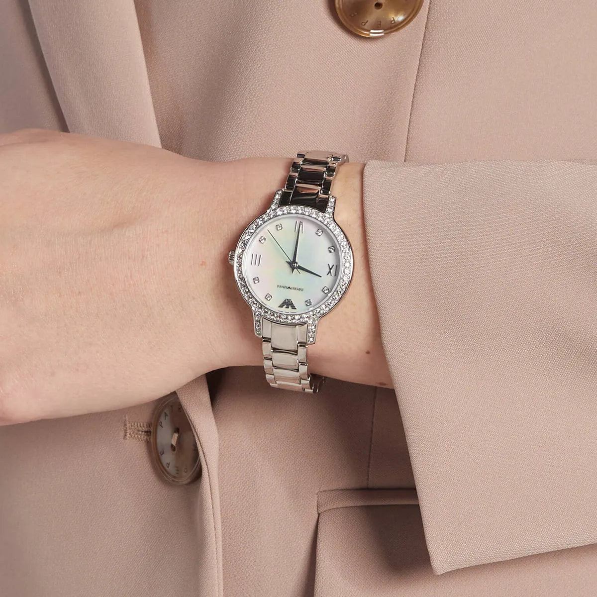 Emporio Armani Silver Dress Women's Watch | AR11484