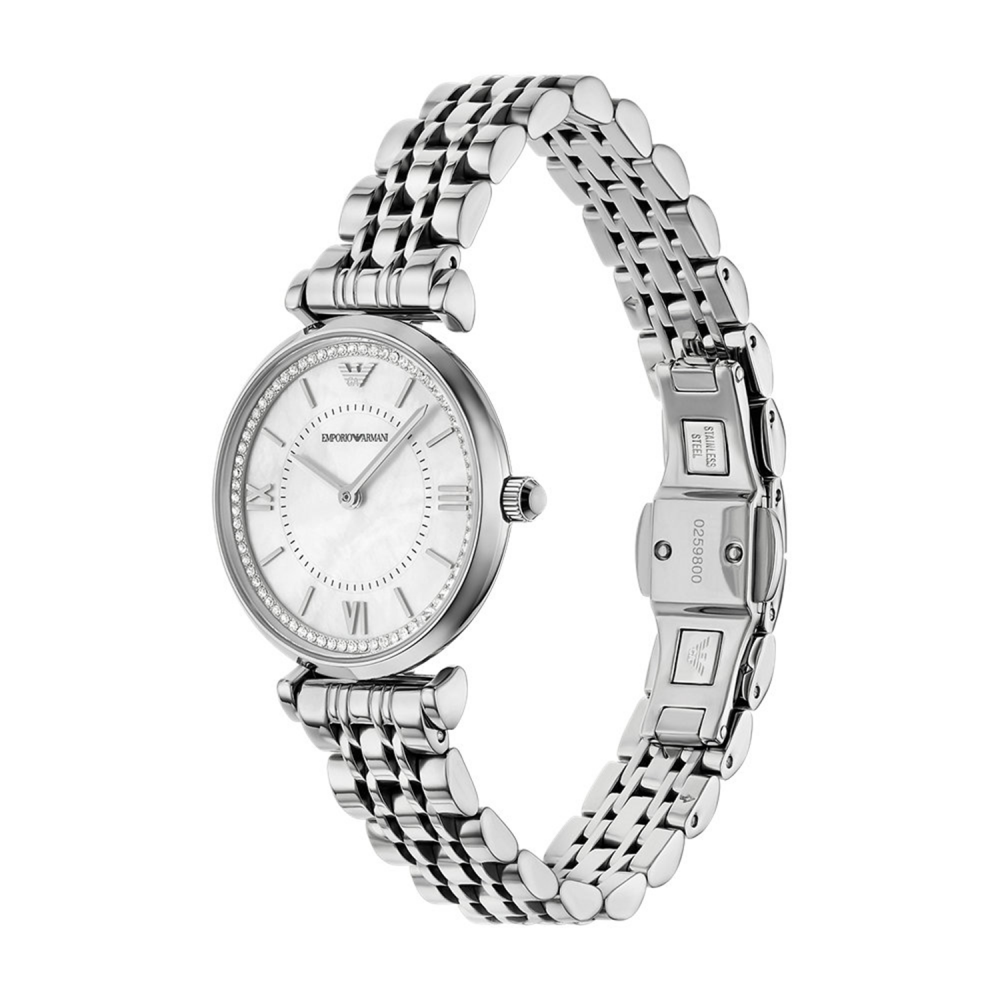Emporio Armani Elegant Silver Women's Dress Watch | AR11701