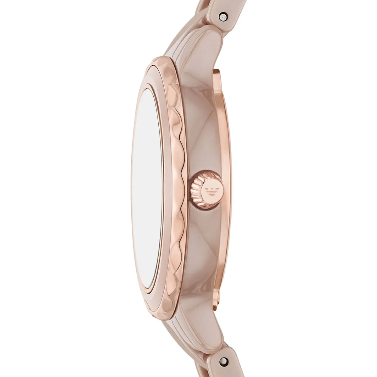 Emporio Armani Classic Mother of Pearl Dial and White Ceramic 32mm Women's Watch | AR70018