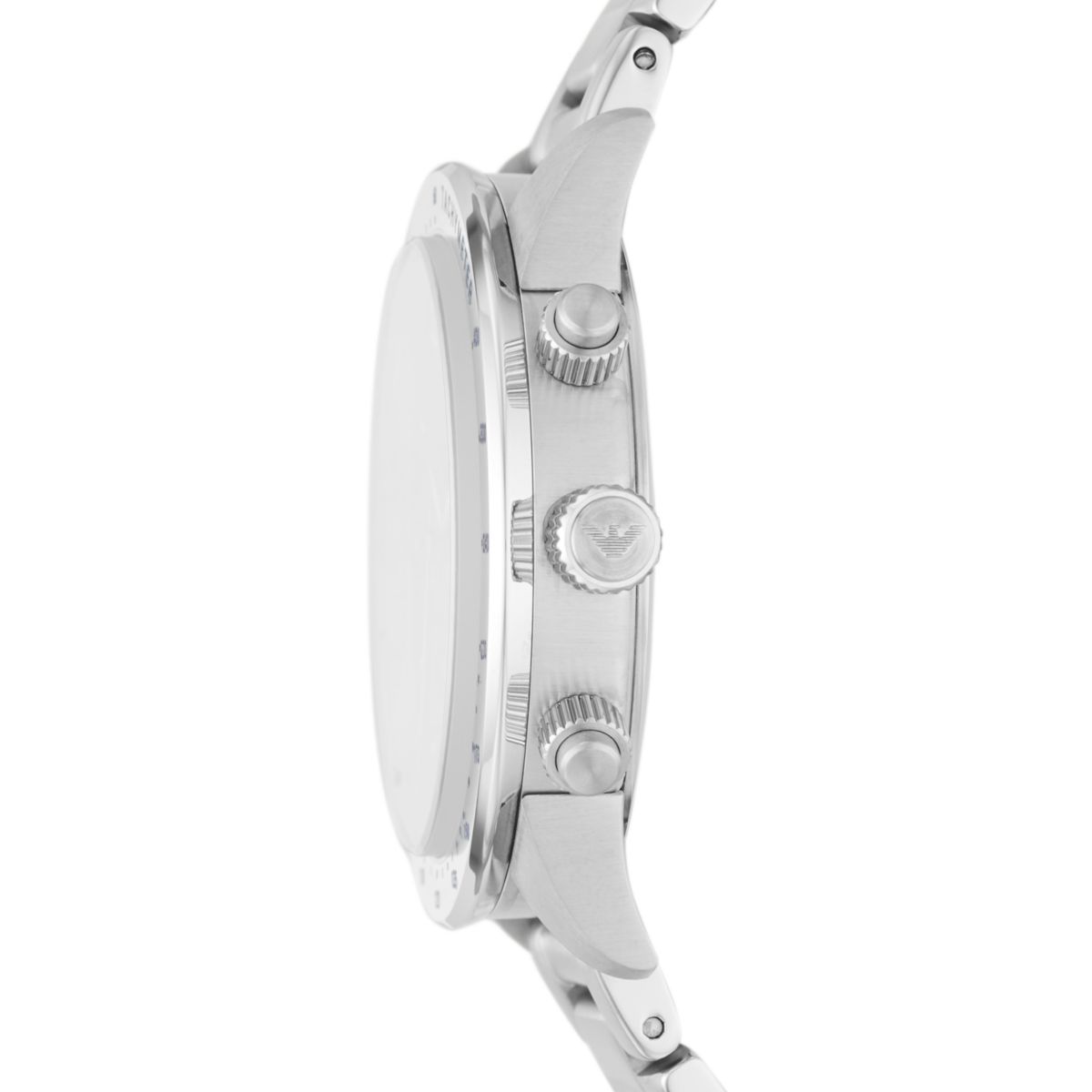 Emporio Armani Mario Silver Dial and Silver Stainless Steel 41mm Men's Watch | AR11306