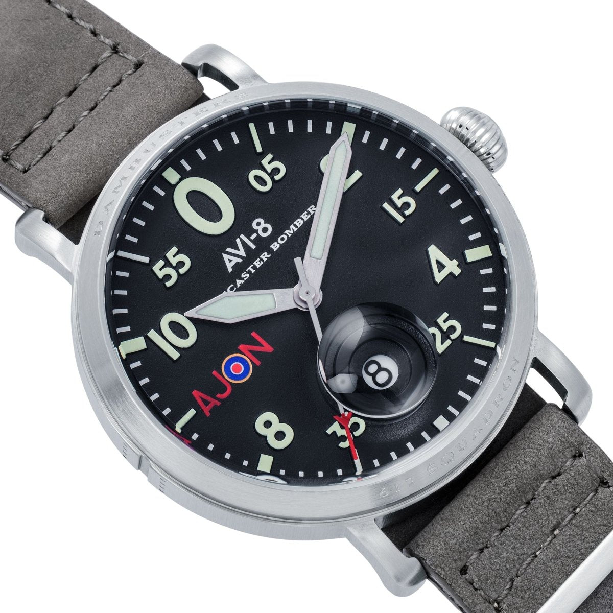 AVI - 8 Dambuster Japan Quartz Gunmetal Grey | TIME Watches