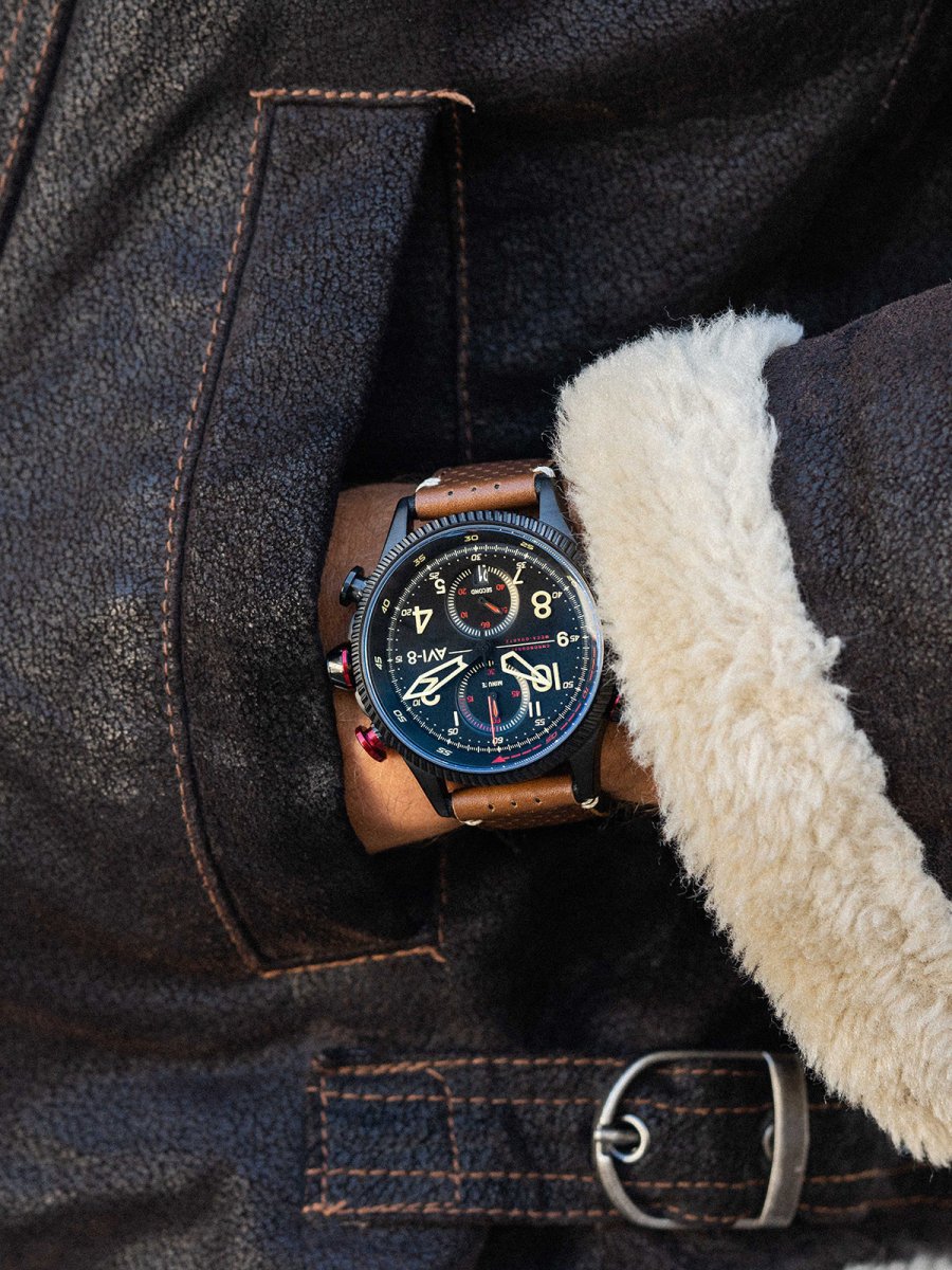 AVI - 8 Duke Meca - Quartz Chronograph Tangmere | TIME Watches