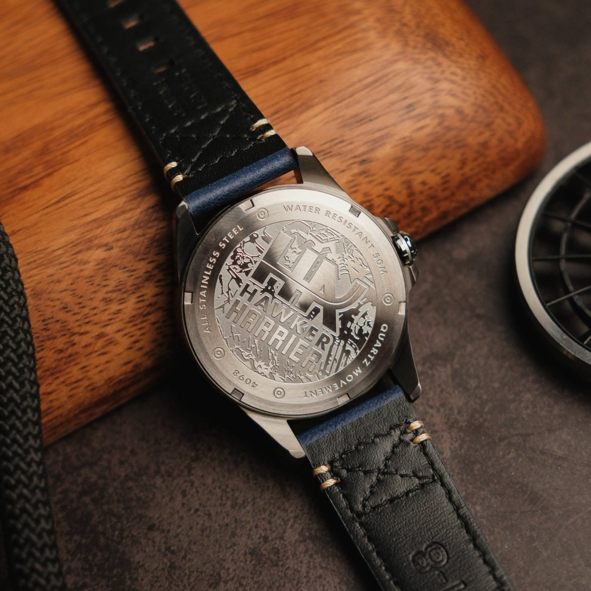 AVI - 8 Hawker Harrier Farley Multifunction Regiment Blue Men's Watch | AV - 4098 - 03 | TIME Watches