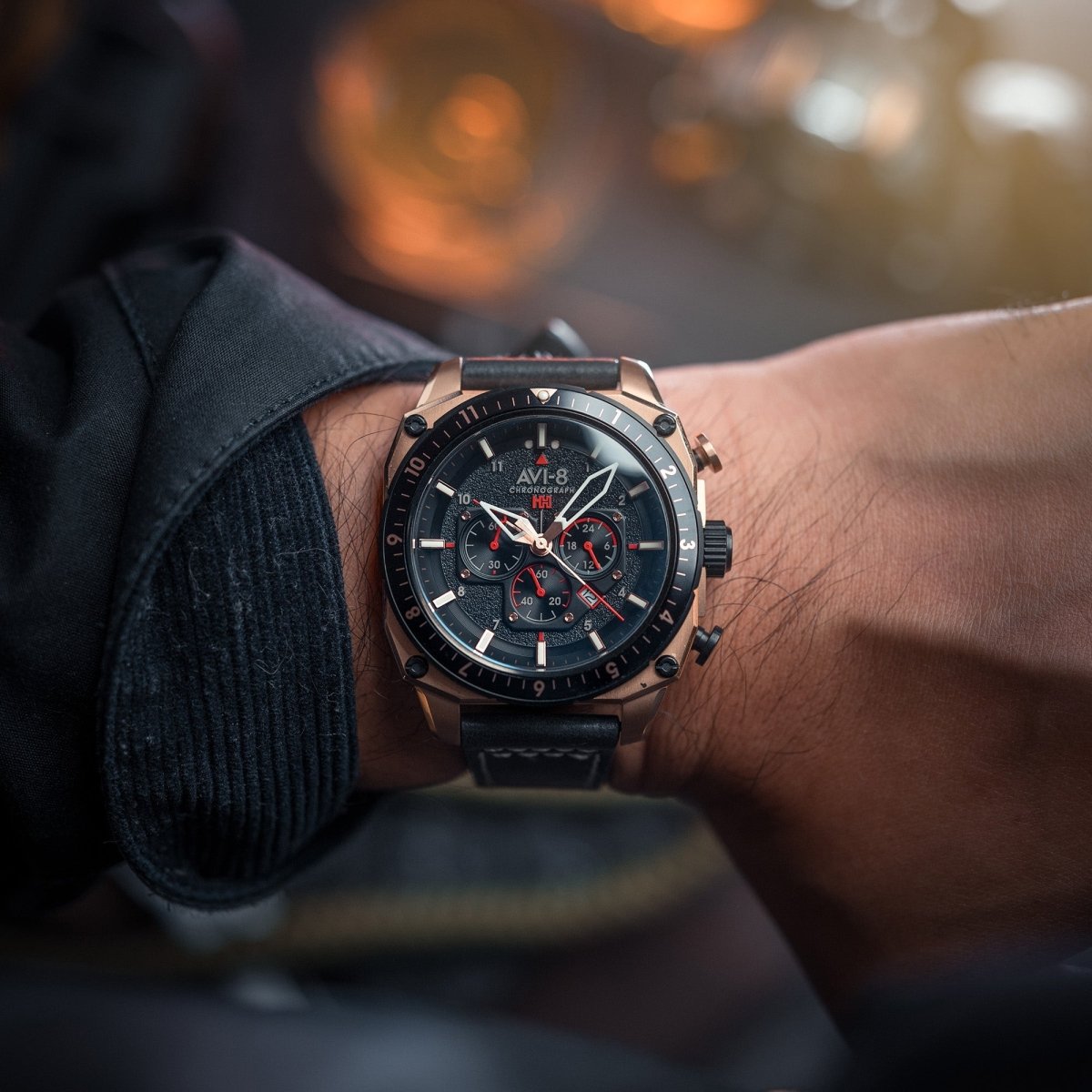 AVI - 8 Jet Black | TIME Watches
